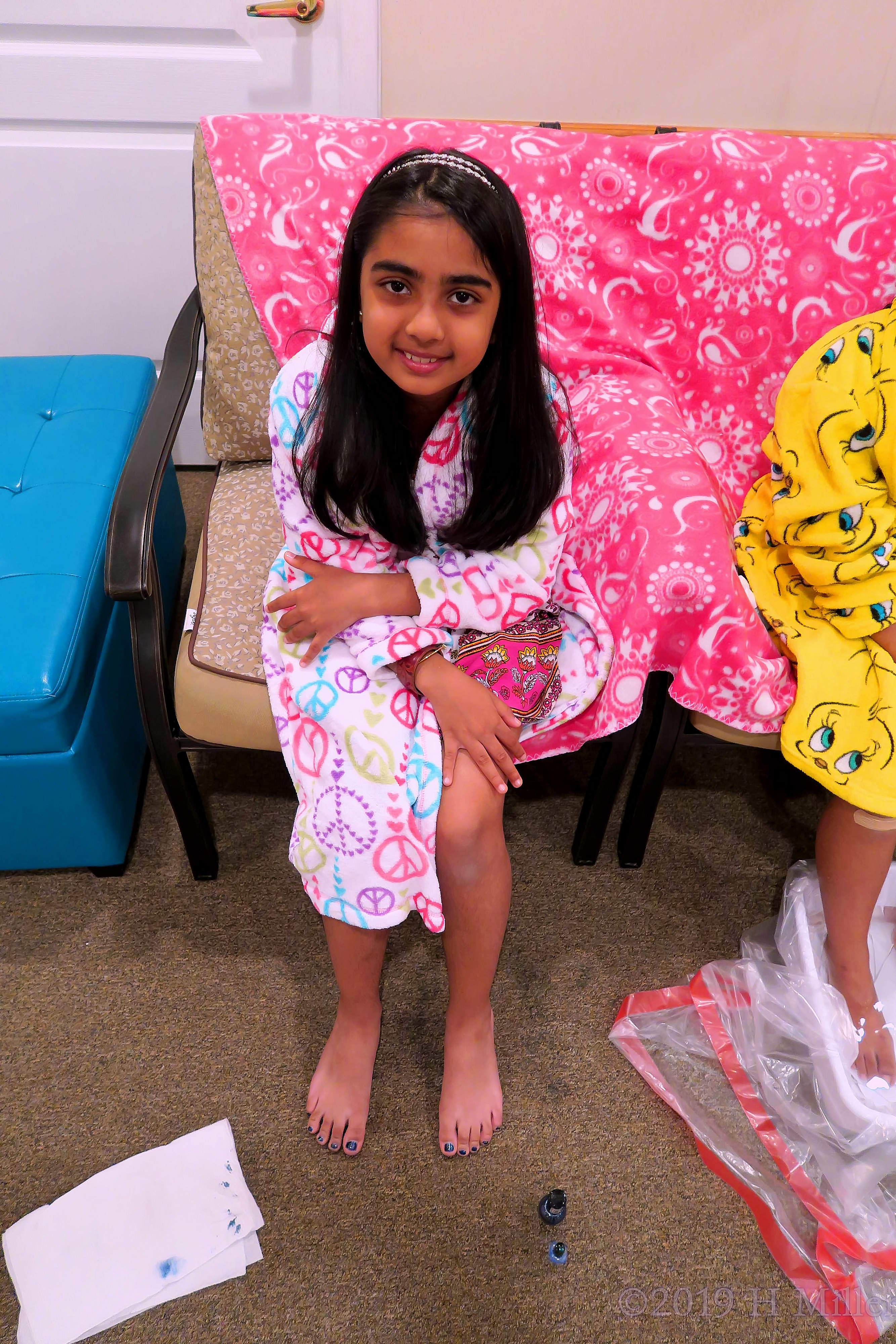 Party Guest Shows Off Her Perfect Kids Pedicure! Party Guest Shows Off Her Perfect Kids Pedicure!