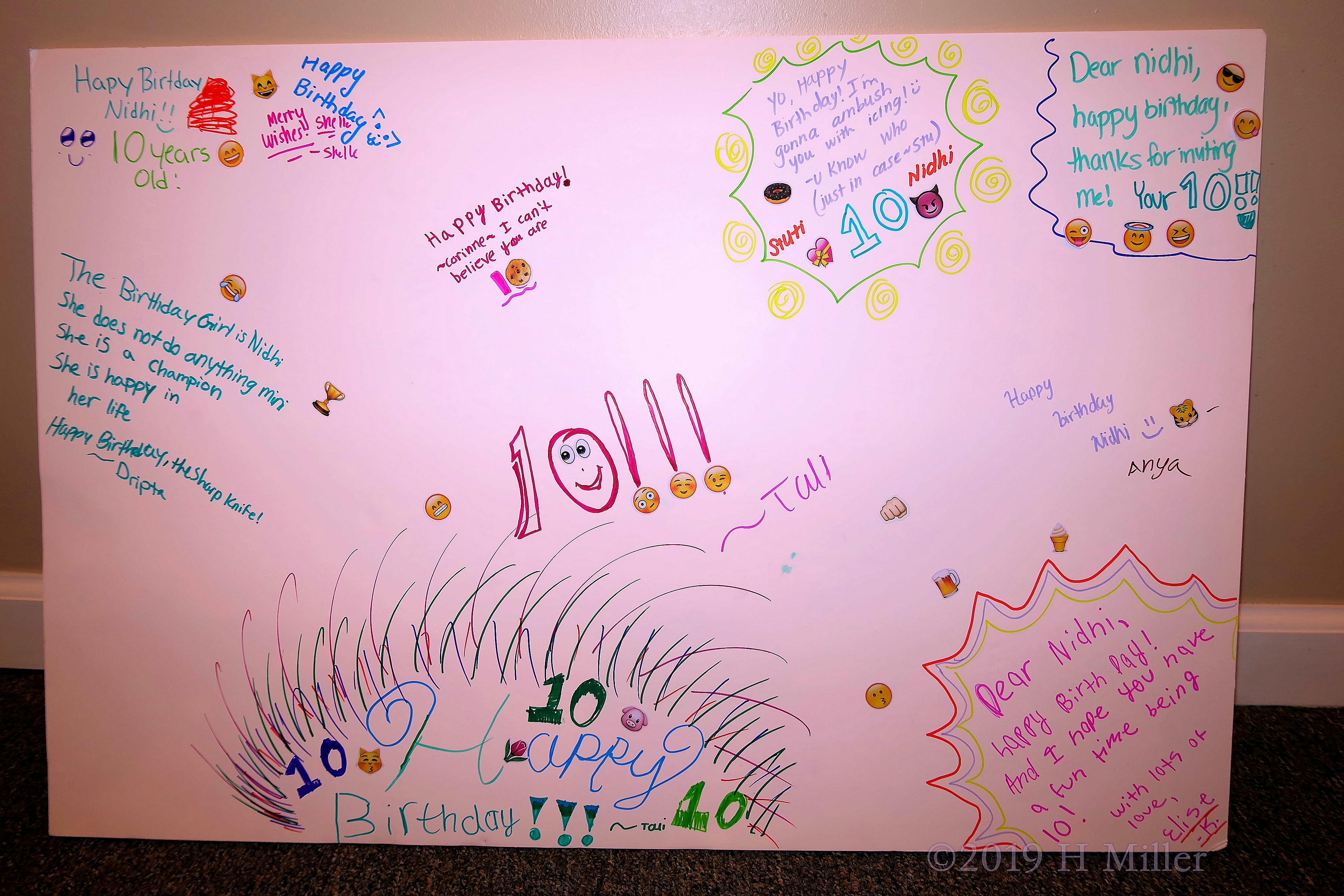 Nidhi's Beautiful Spa Birthday Card, Designed With Love From Her Friends! Nidhi's Beautiful Spa Birthday Card, Designed With Love From Her Friends!