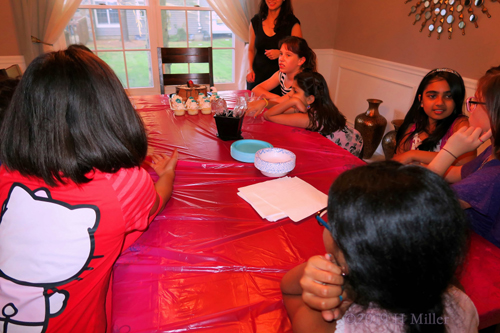 A View Of The Excited Birthday Guests A View Of The Excited Birthday Guests