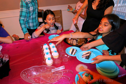 Slices Of Yummy Chocolate Cake For Everyone! Slices Of Yummy Chocolate Cake For Everyone!