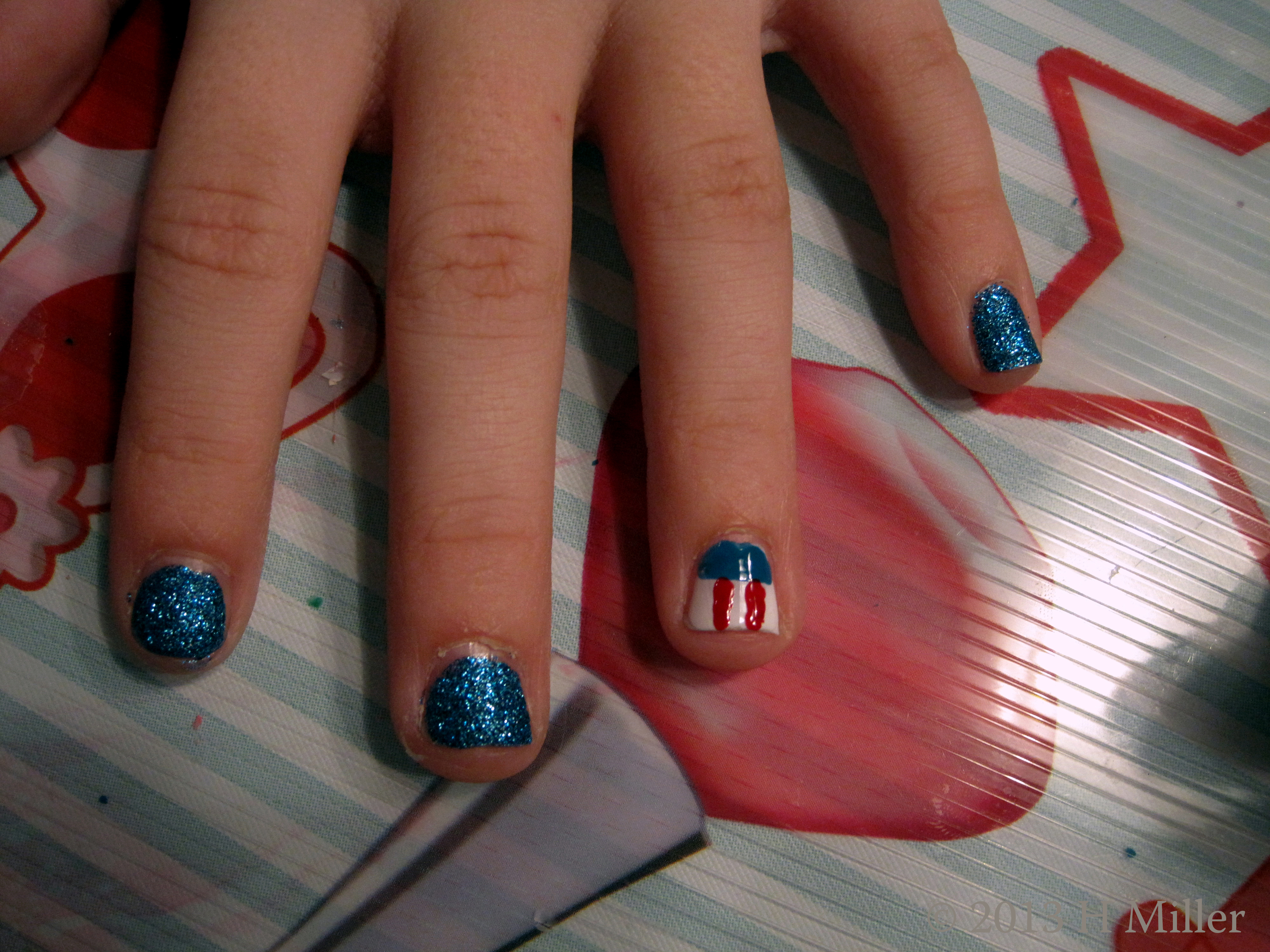 Mini Mani Nail Art In Progress Mini Mani Nail Art In Progress