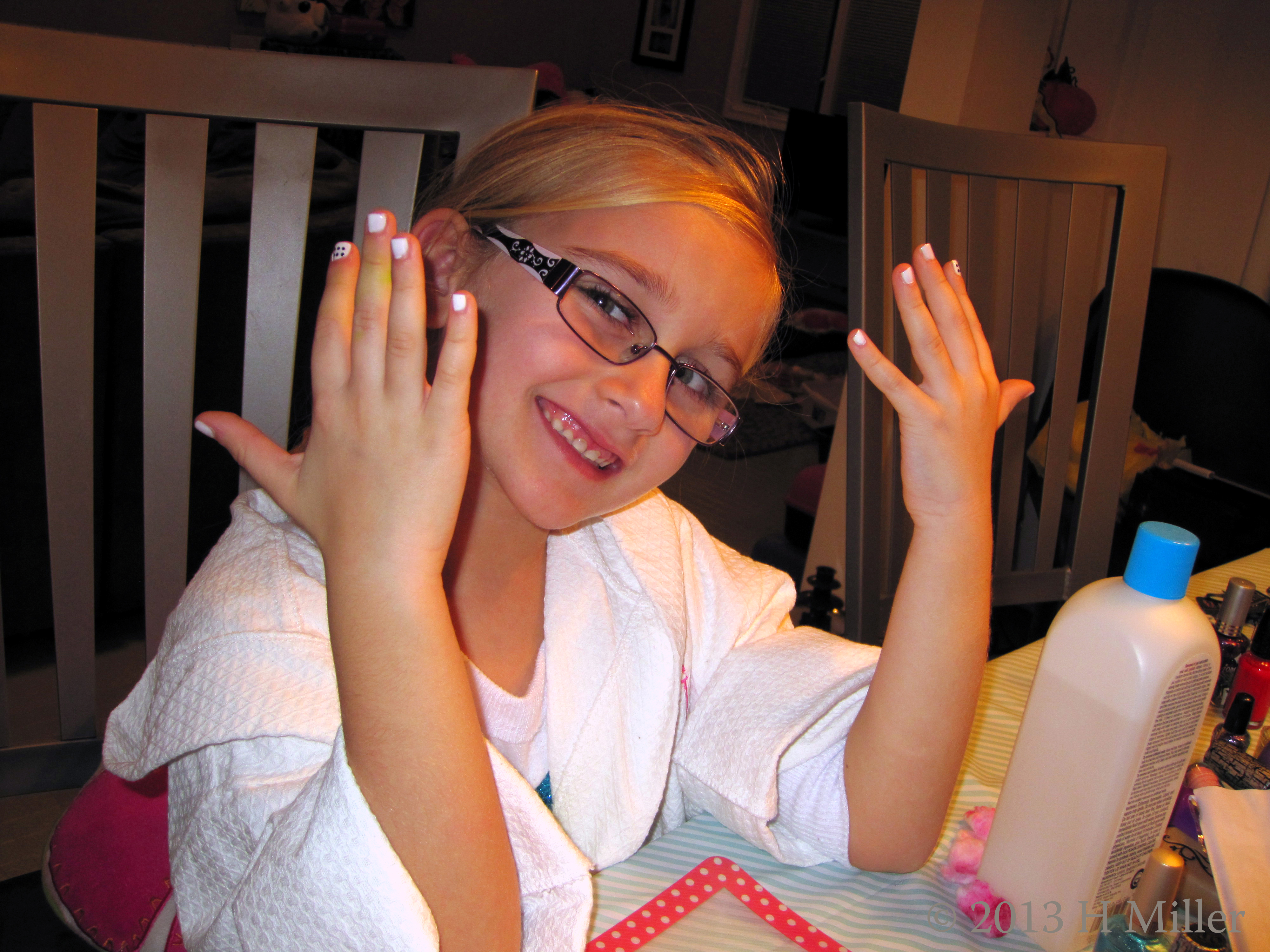 Kids Spa Birthday Party Nail Art Completed Kids Spa Birthday Party Nail Art Completed