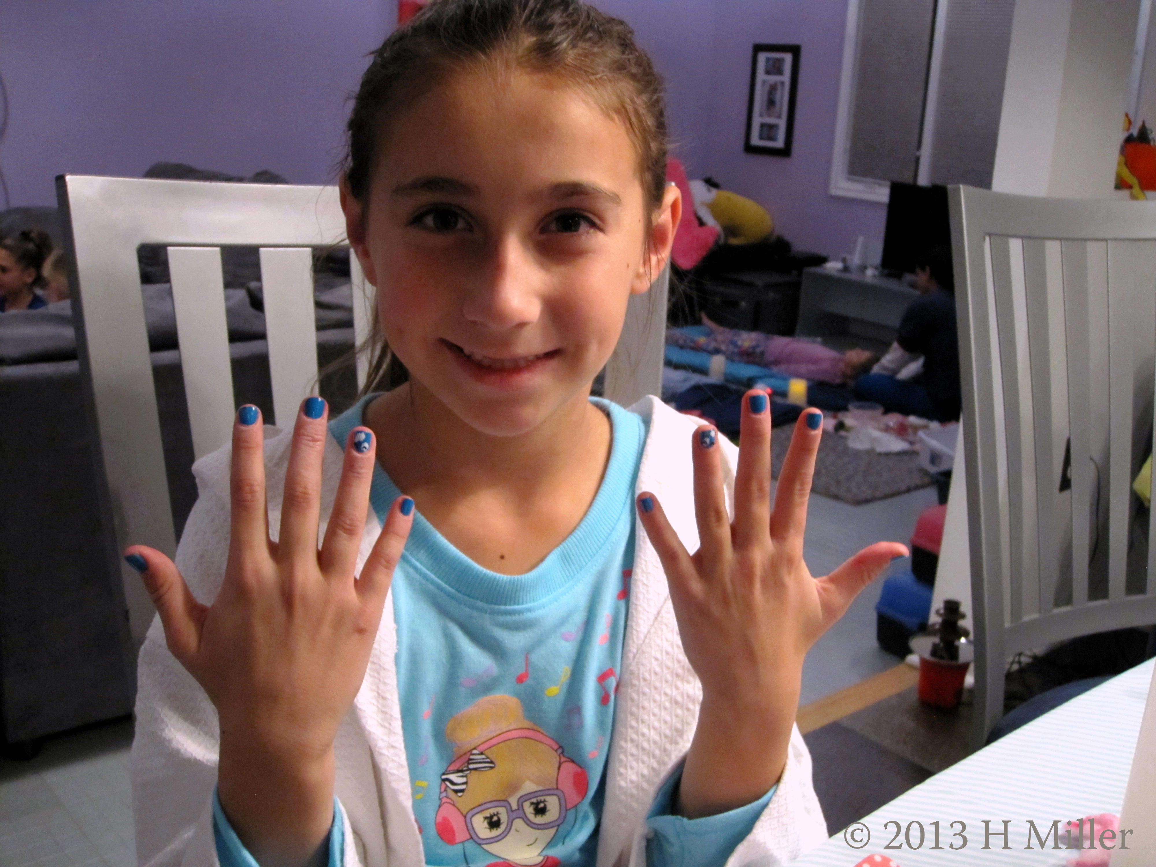 Mini Mani Finished Dark Blue Mini Mani Finished Dark Blue