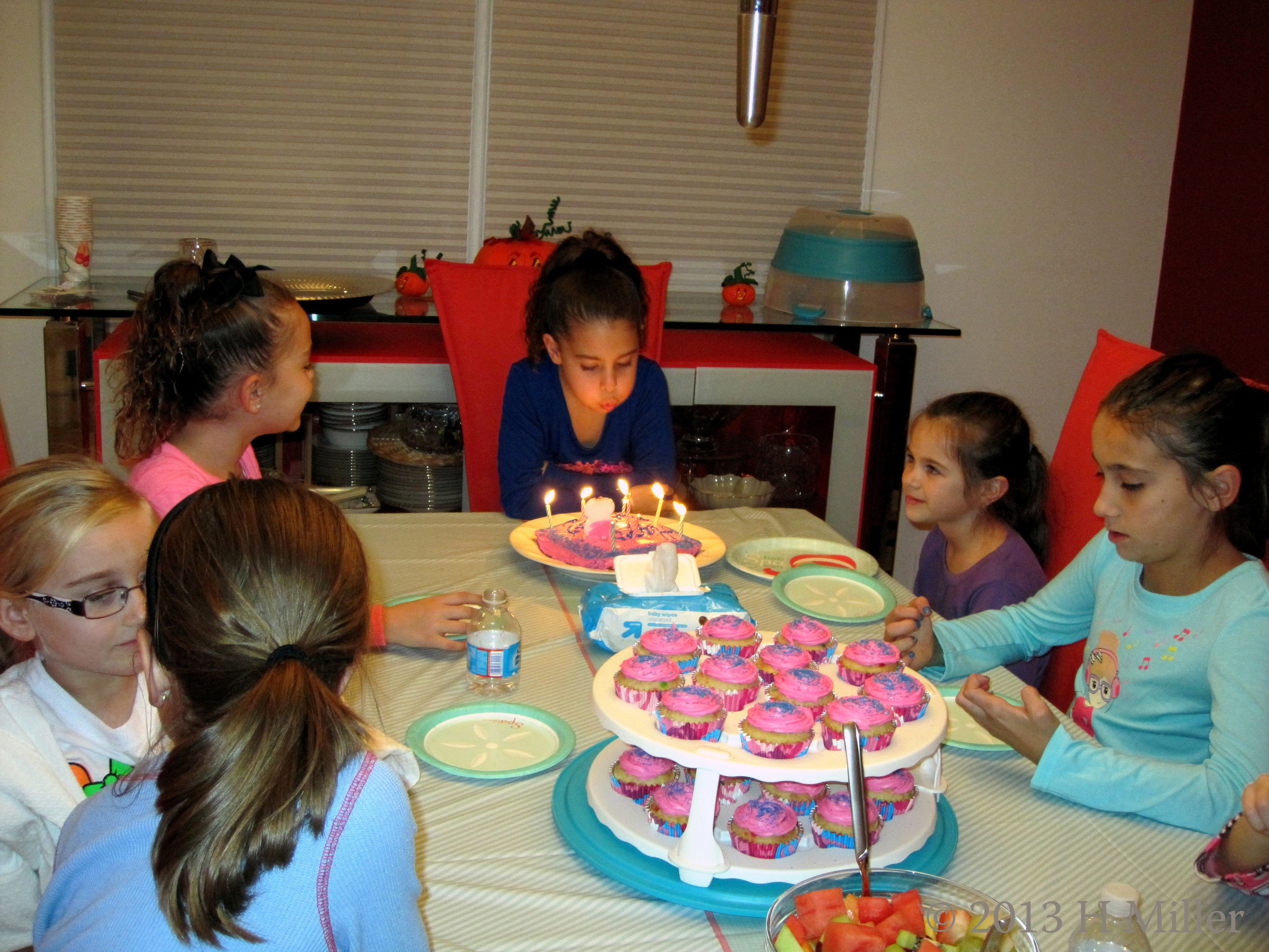 Nina Blowing Out Her Candles Nina Blowing Out Her Candles