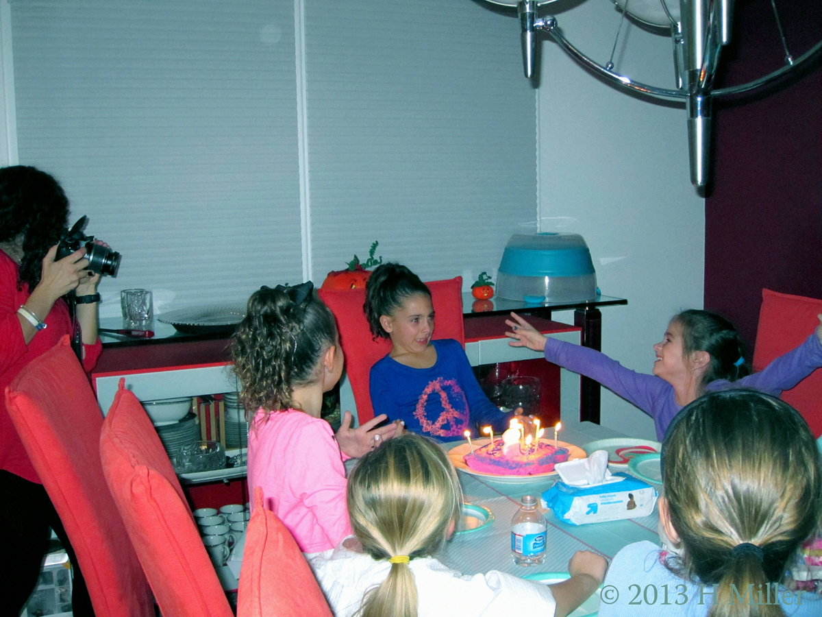 The Guests Singing Happy Birthday The Guests Singing Happy Birthday