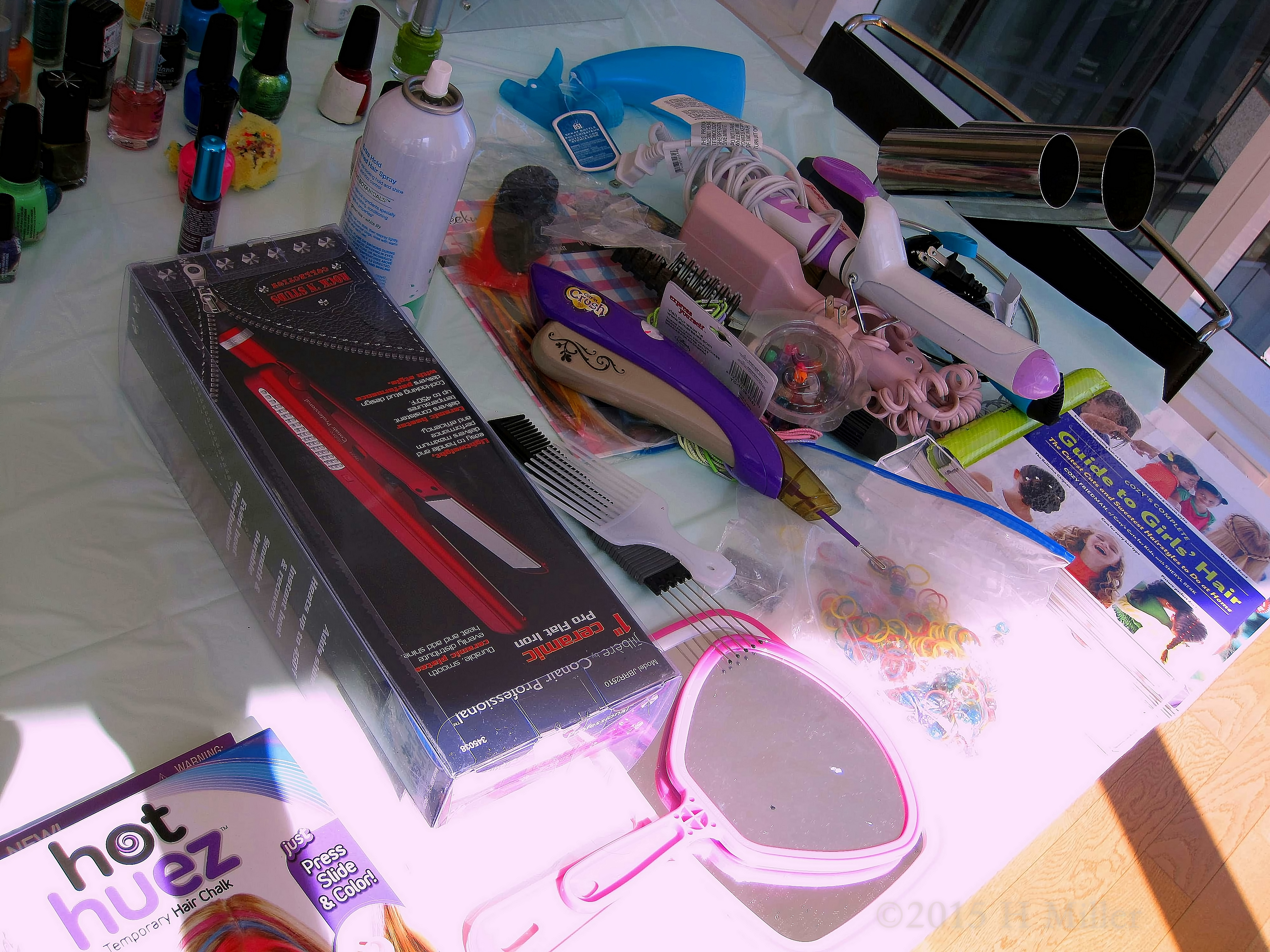 Hair Styling Station. Hair Styling Station.