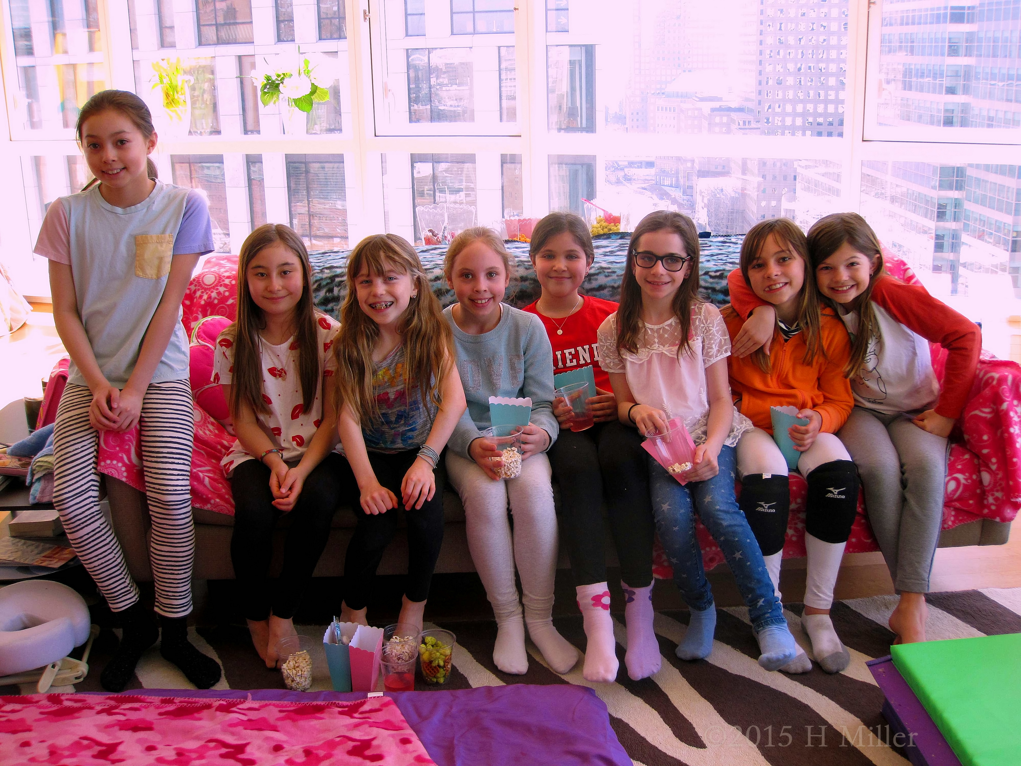 Noelle And Her Friends, Together, Smiling. Noelle And Her Friends, Together, Smiling.