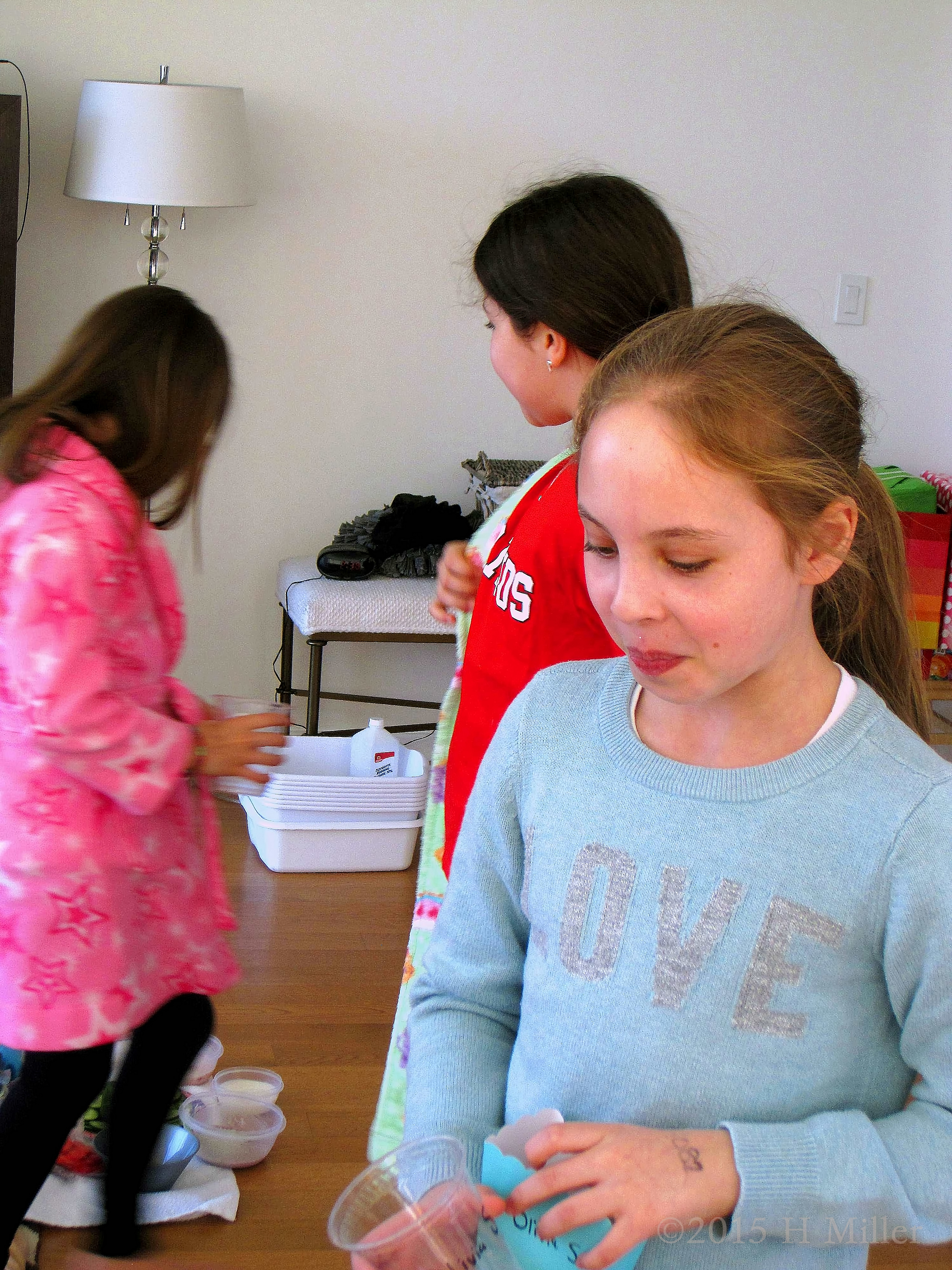 The Girls Still Deciding On Robes. The Girls Still Deciding On Robes.