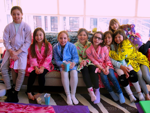 Spa Birthday Party For Noelle Group Photo. Spa Birthday Party For Noelle Group Photo.