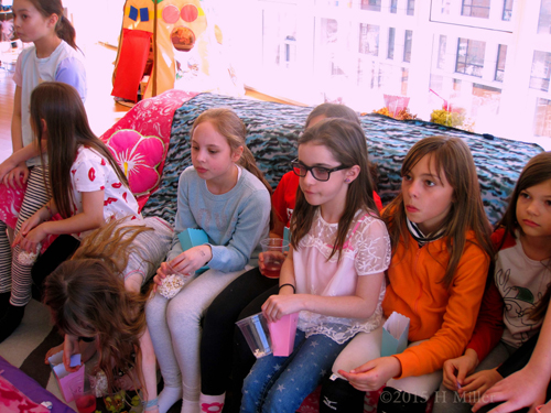 The Guests Snacking. The Guests Snacking.