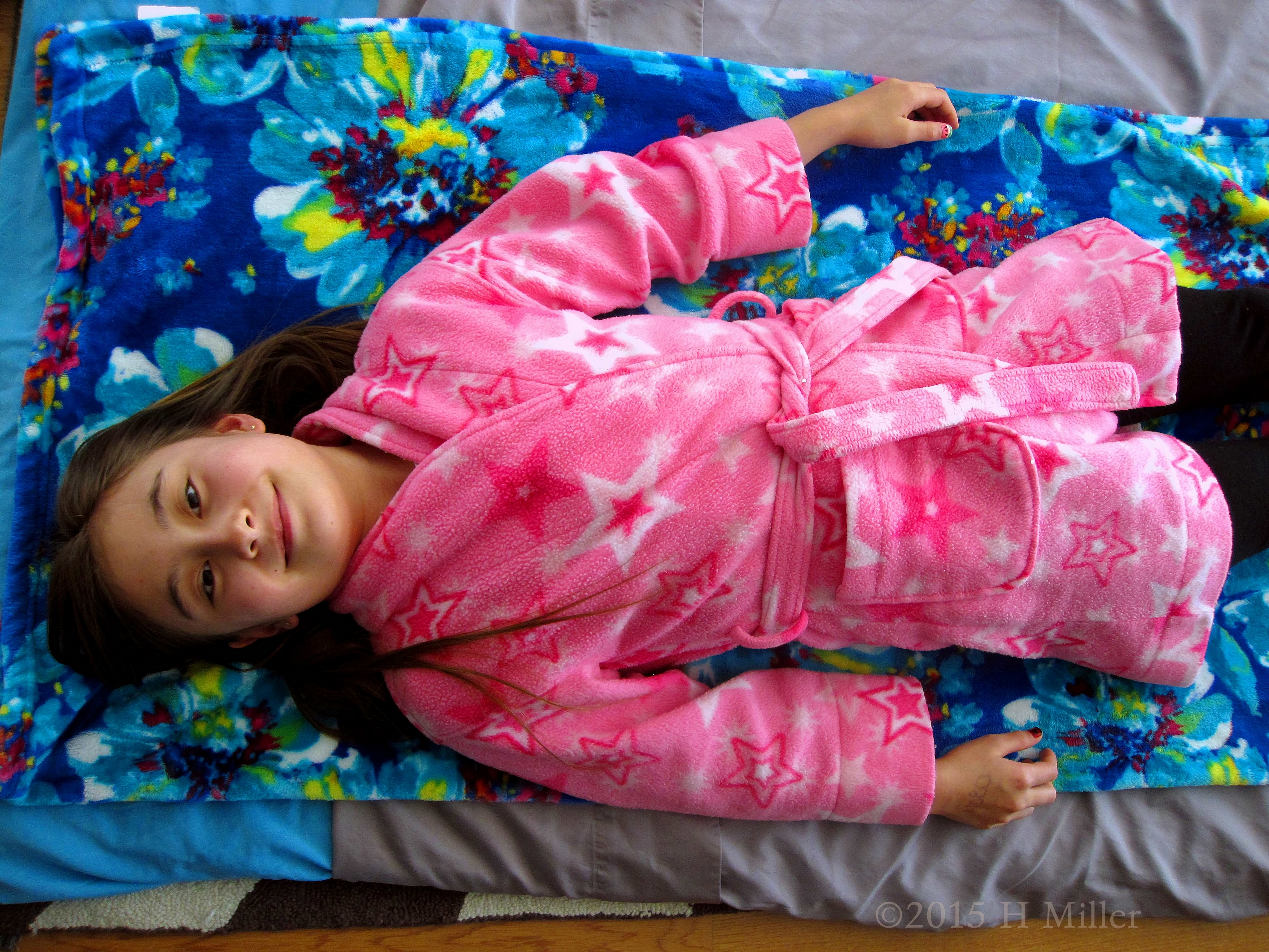 Ready For Her Own Facial, The Birthday Girl Takes A Pic. Ready For Her Own Facial, The Birthday Girl Takes A Pic.