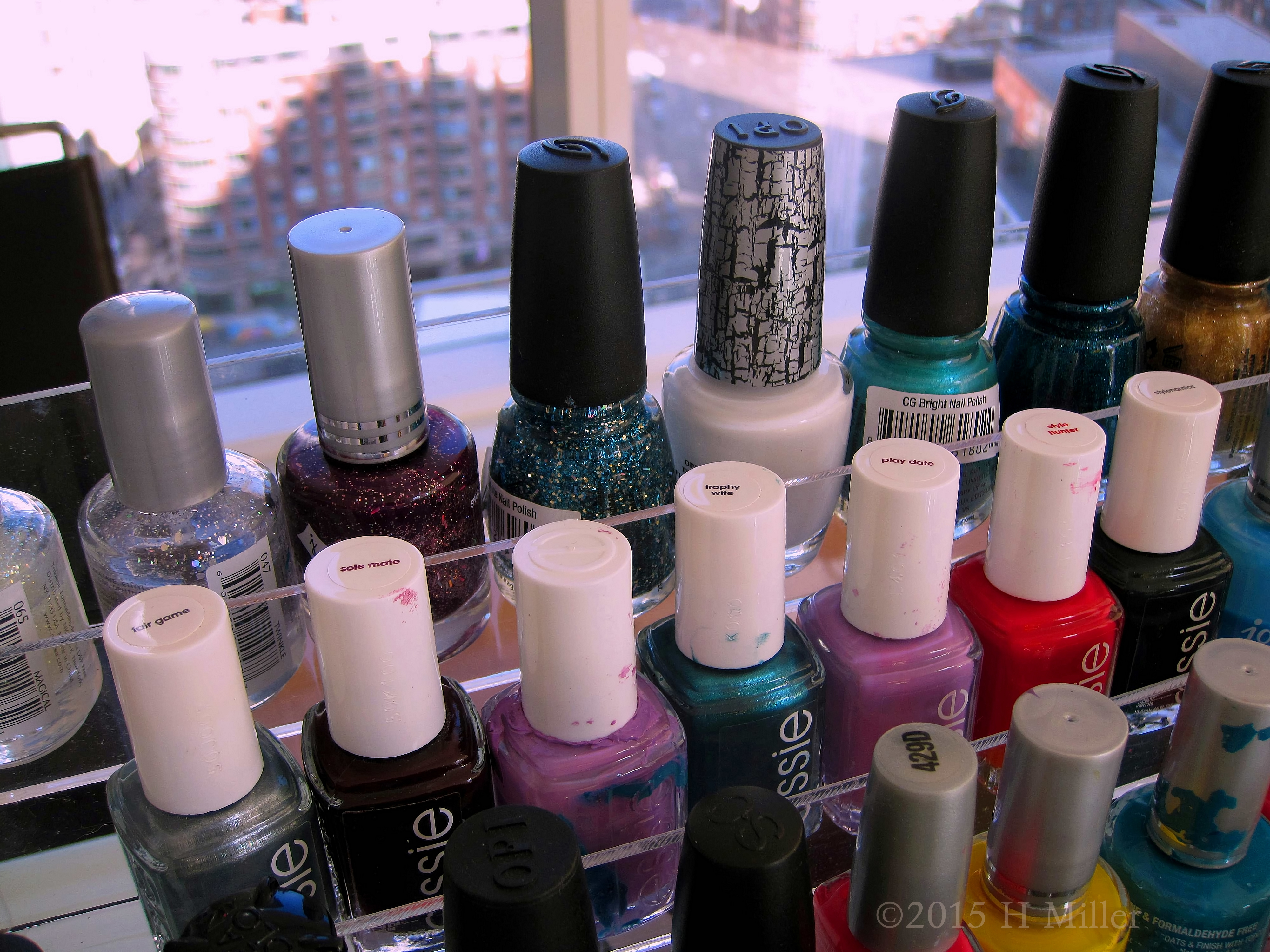 Spa Parties For Girls Polish Rack. Spa Parties For Girls Polish Rack.