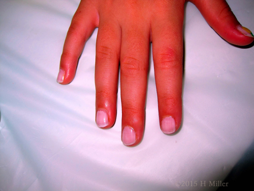 Pink French Mani. Stylish Pink French Mani. Stylish