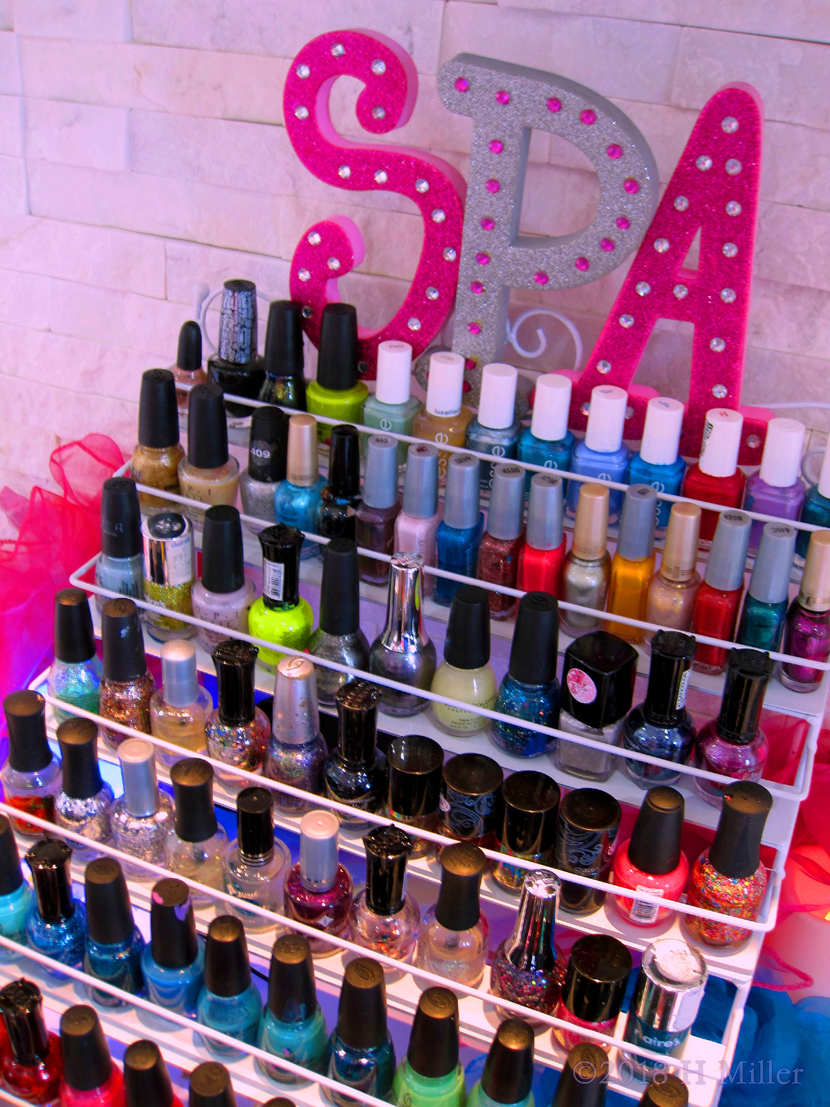 Glittery, Matte, Shiny! There's Everything The Kids Need For The Perfect Mani At The Kids Nail Salon.