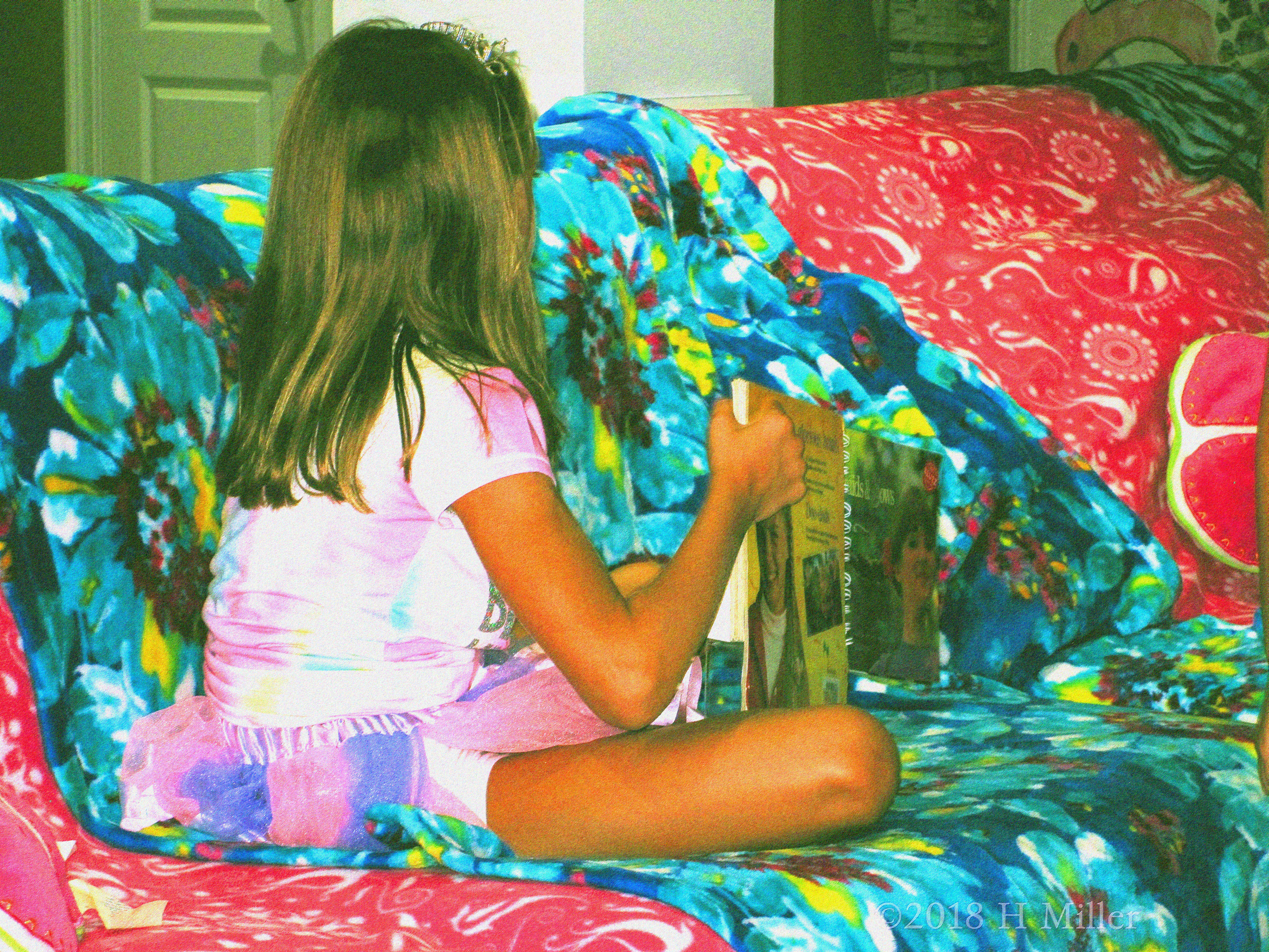 Beautiful Image Of The Birthday Girl On The Spa Couch! Beautiful Image Of The Birthday Girl On The Spa Couch!