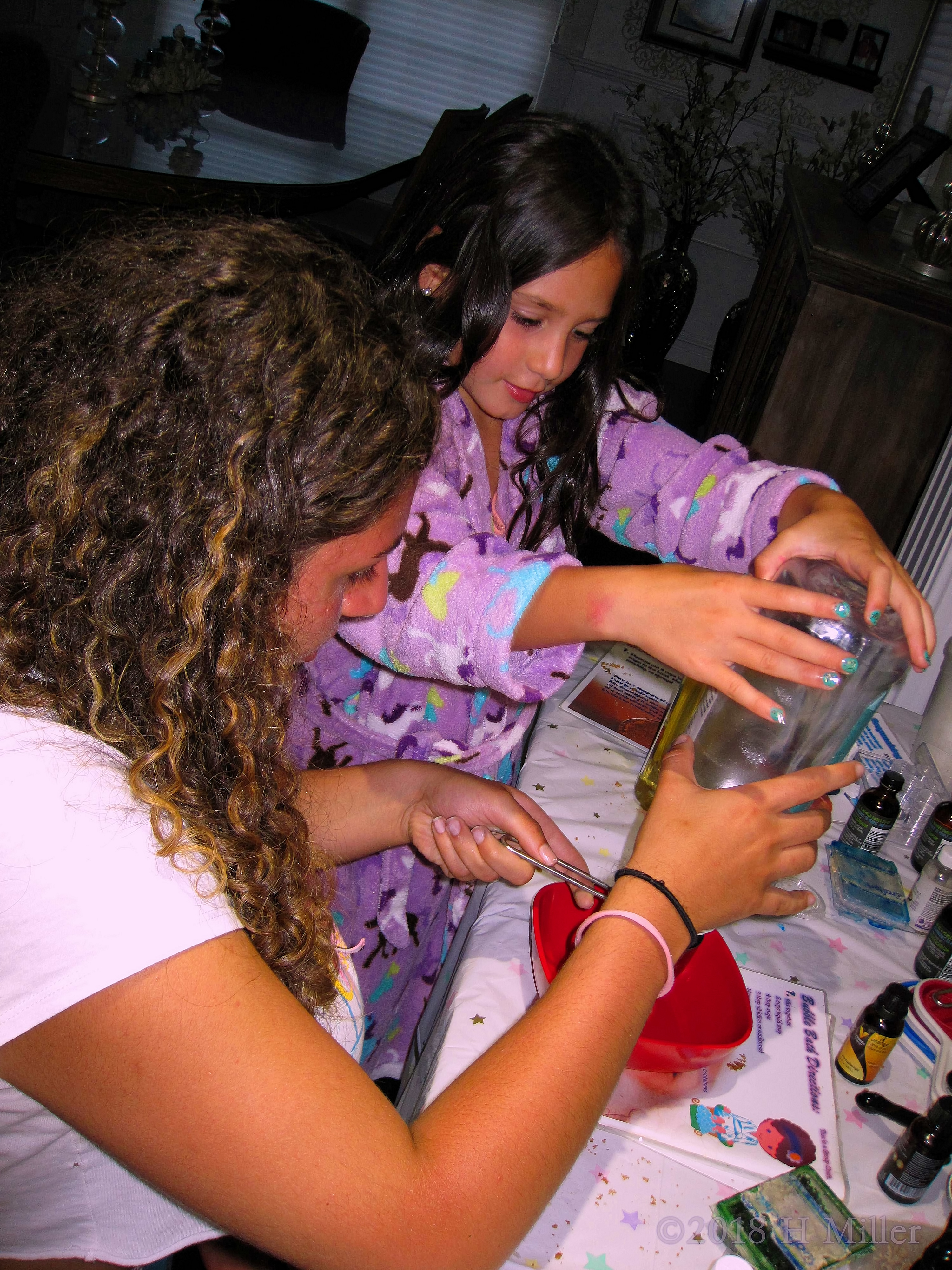 In The Process Of Making Bubble Bath Crafts For Kids. In The Process Of Making Bubble Bath Crafts For Kids.