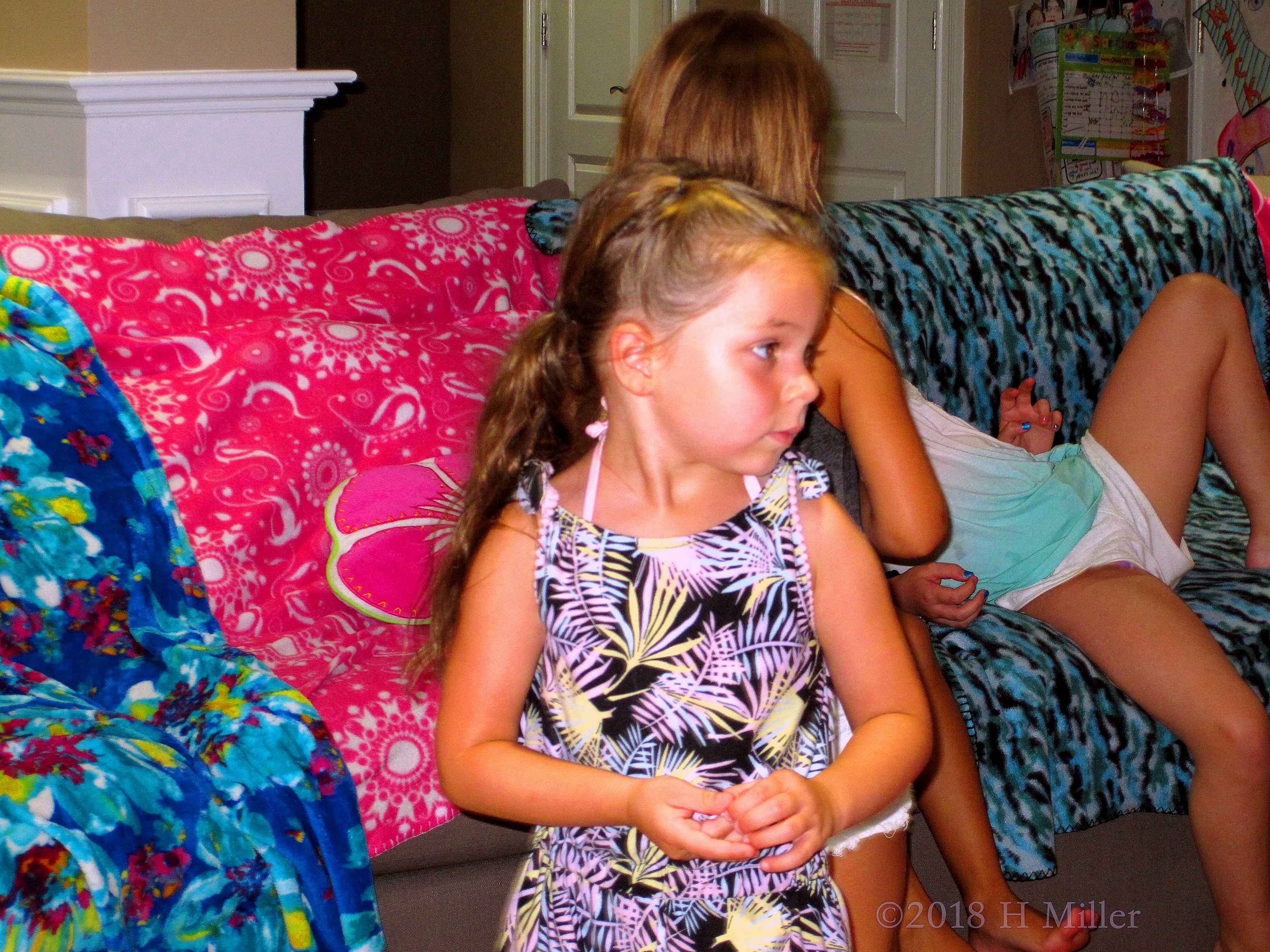 The Girls Having A Fun Time At The Kids Spa Birthday Party! The Girls Having A Fun Time At The Kids Spa Birthday Party!