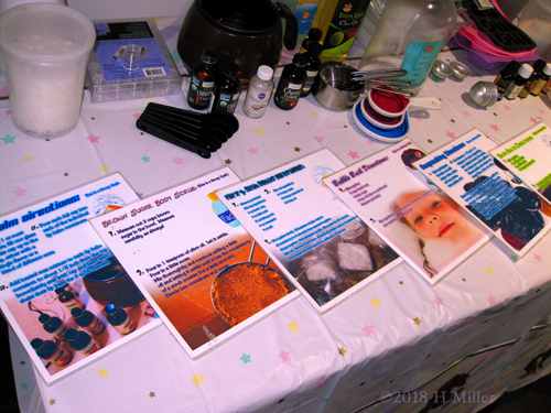 Direction Cards Along With All The Ingredients For The Kids Crafts To Begin. Direction Cards Along With All The Ingredients For The Kids Crafts To Begin.