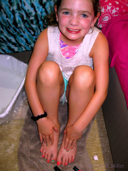 Happiness And Joy After Getting Such A Cool Kids Mani And Pedi! Happiness And Joy After Getting Such A Cool Kids Mani And Pedi!