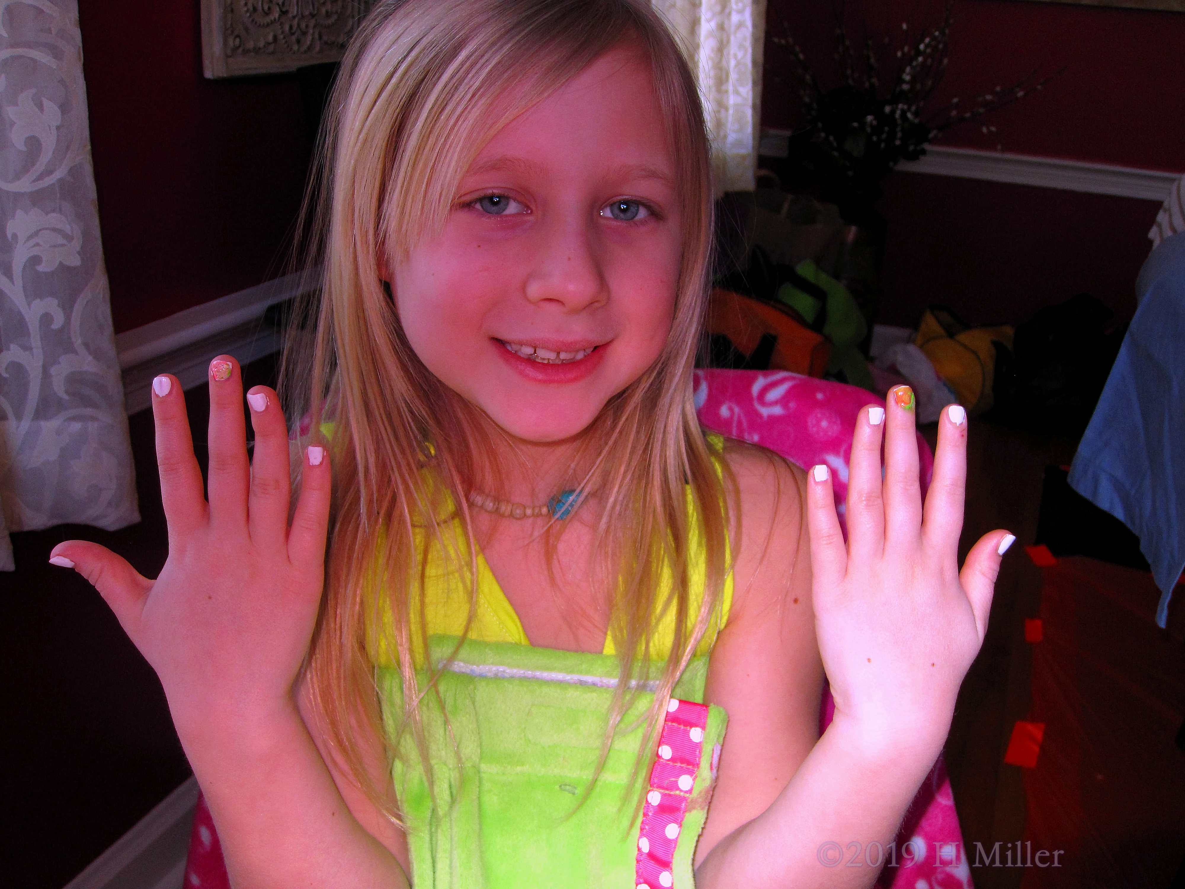 Guest Loving Her Awesome Kids Manicure! Guest Loving Her Awesome Kids Manicure!