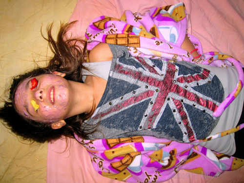 Fruity Kids Facial Underway! A Unique Experience For This Spa Guest! Fruity Kids Facial Underway! A Unique Experience For This Spa Guest!