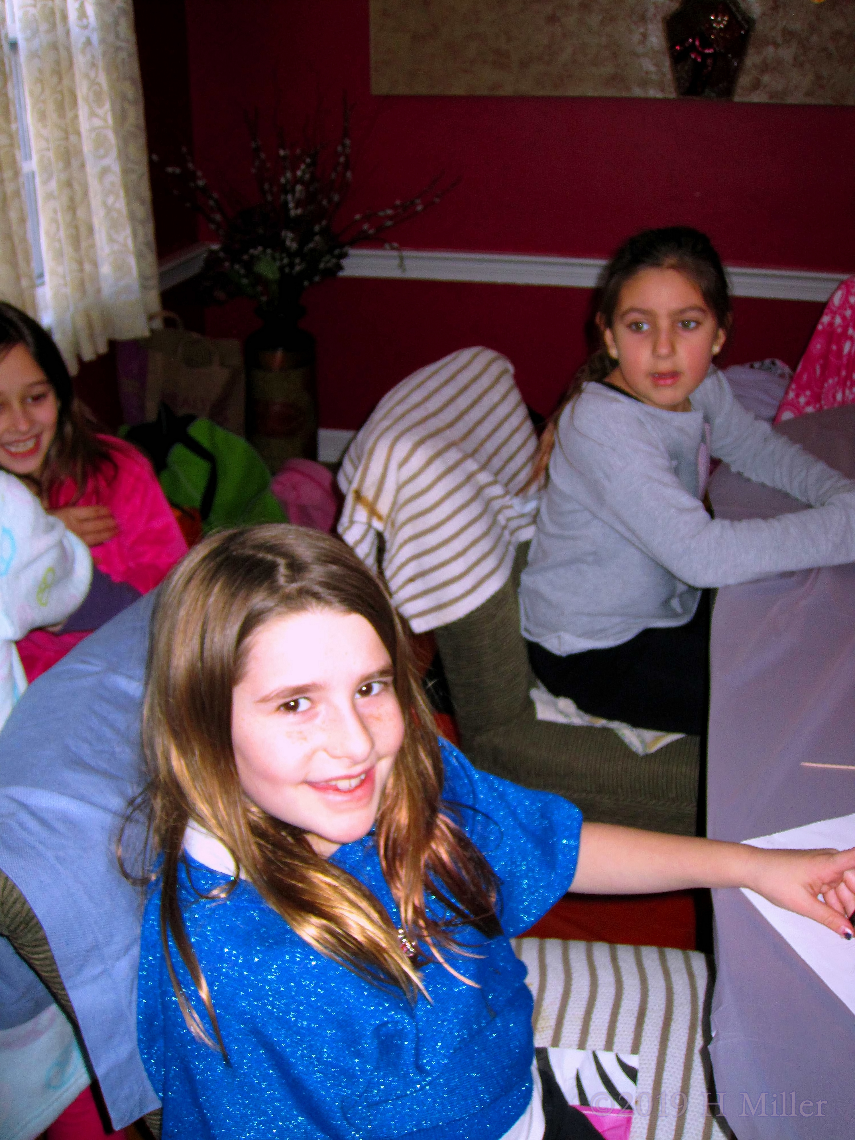 Spa Party Guest Smiles For The Camera Spa Party Guest Smiles For The Camera