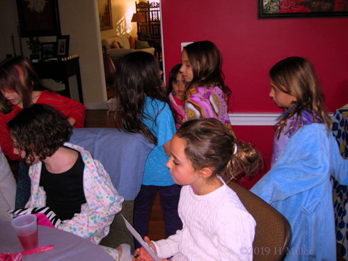 A Section Of Party Guests Involved In Fun Activities A Section Of Party Guests Involved In Fun Activities