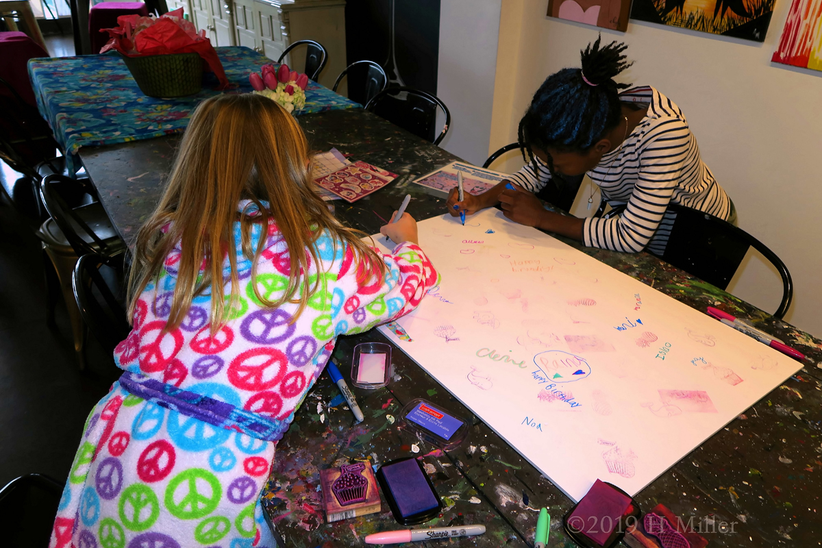 Olivia's Kids Spa Party October 2019 