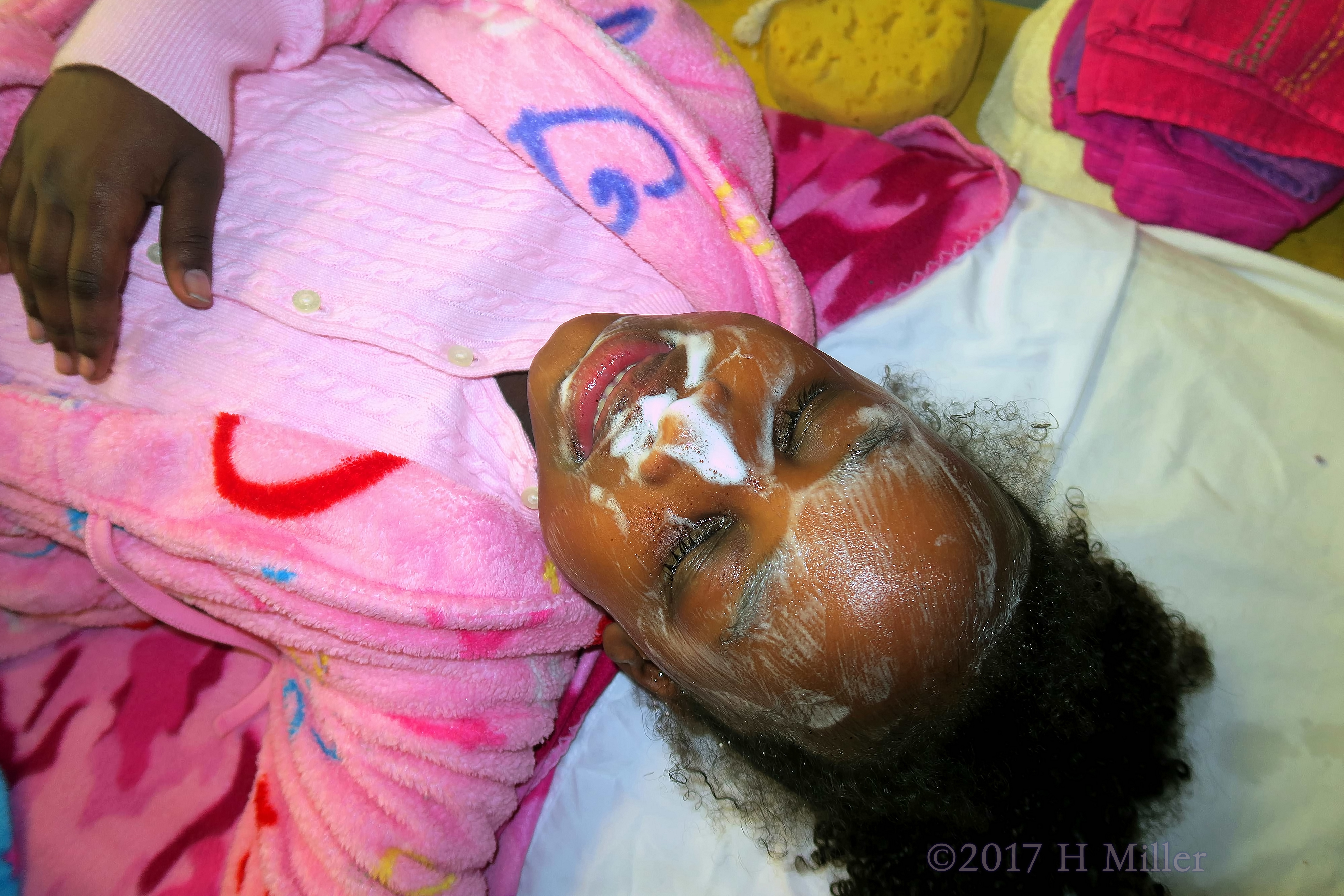 Getting Her Kids Facial Done 4 Getting Her Kids Facial Done 4