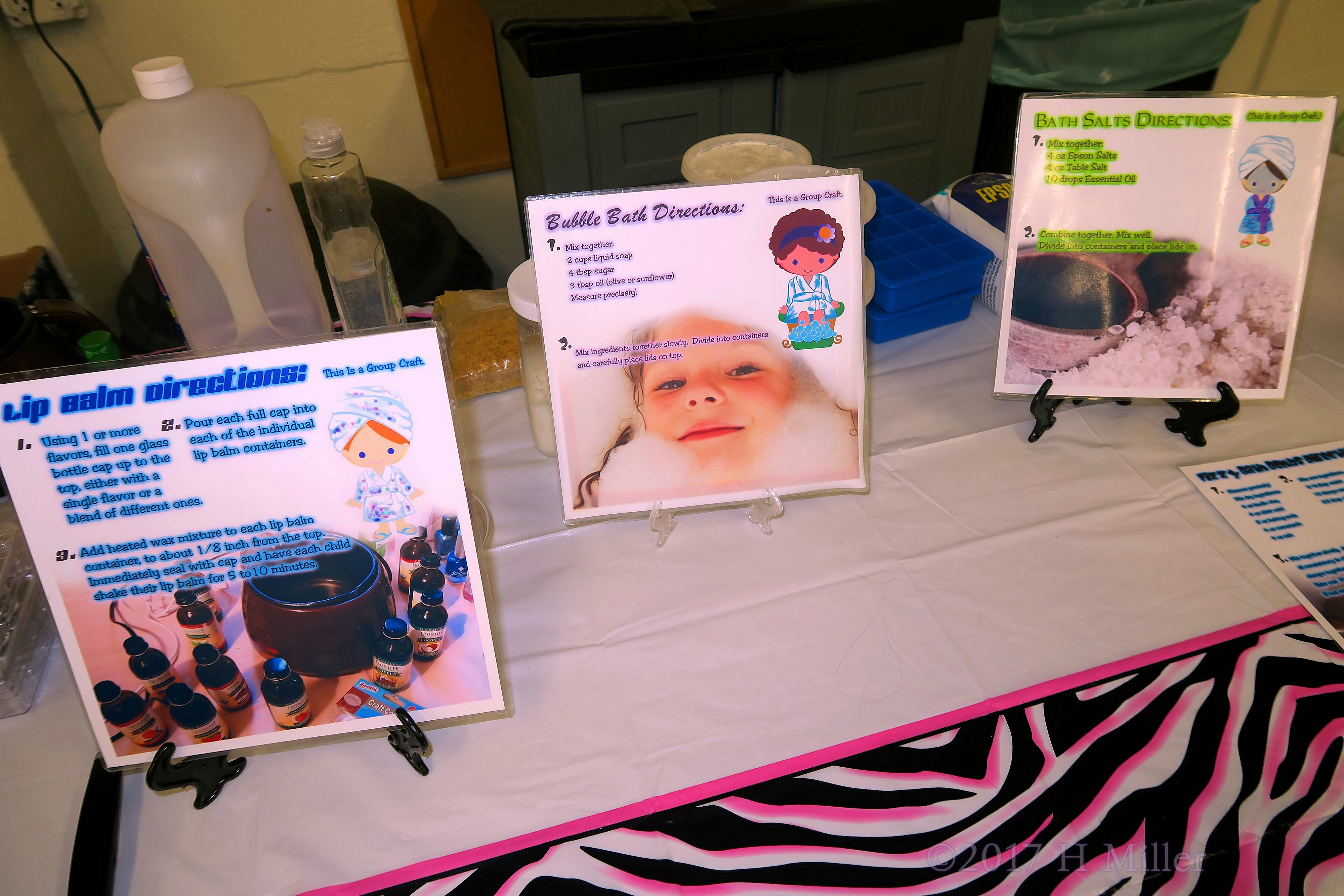 Instructions For Lip Balms, Salts, Bubble Bath, And More Kids Craft Projects! Instructions For Lip Balms, Salts, Bubble Bath, And More Kids Craft Projects!