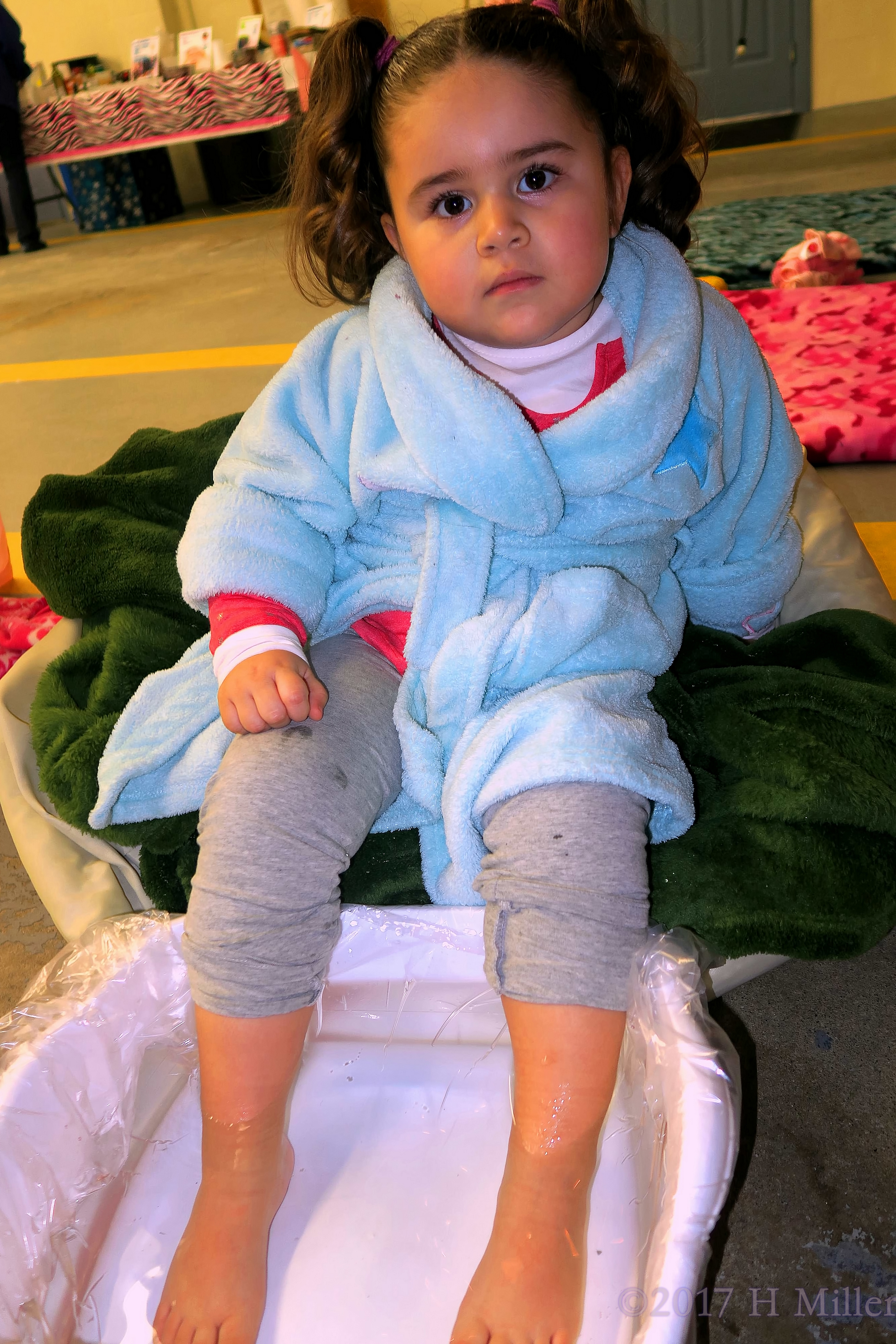Kids Pedicure With Her Friends. Kids Pedicure With Her Friends.