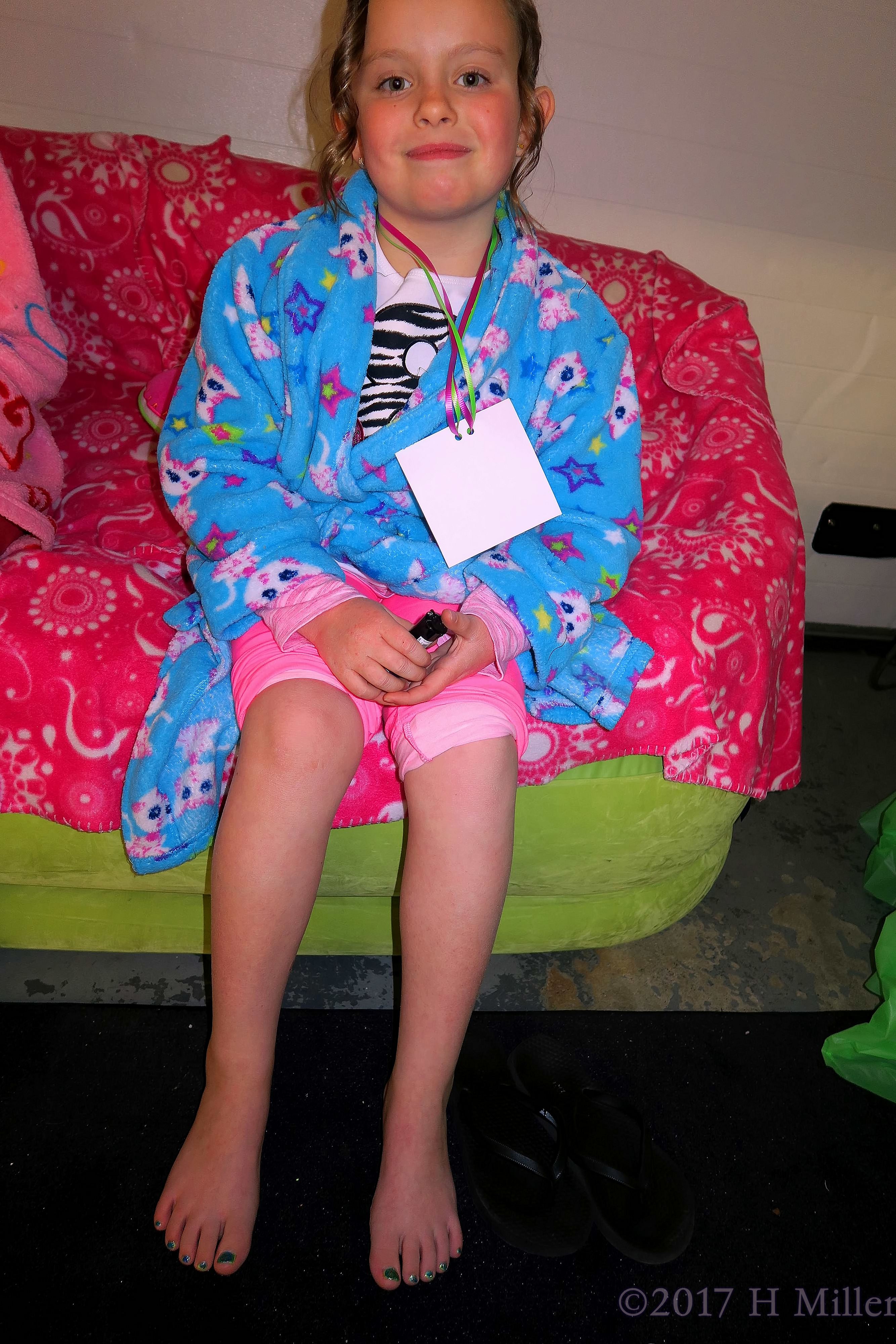 Paityn Is Happy With Her Lovely Girls Pedicure! Paityn Is Happy With Her Lovely Girls Pedicure!