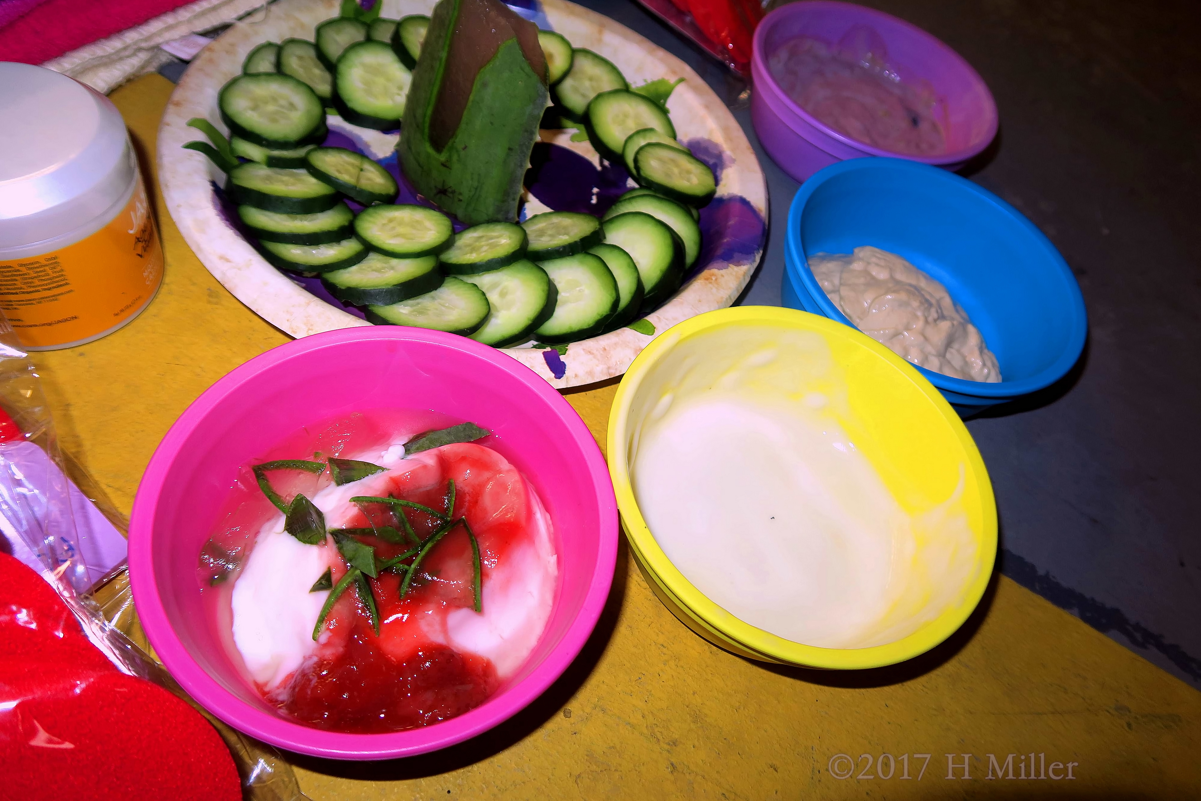 The Natural And Kid Friendly Facial Ingredients Are All Set Up. 4 The Natural And Kid Friendly Facial Ingredients Are All Set Up. 4