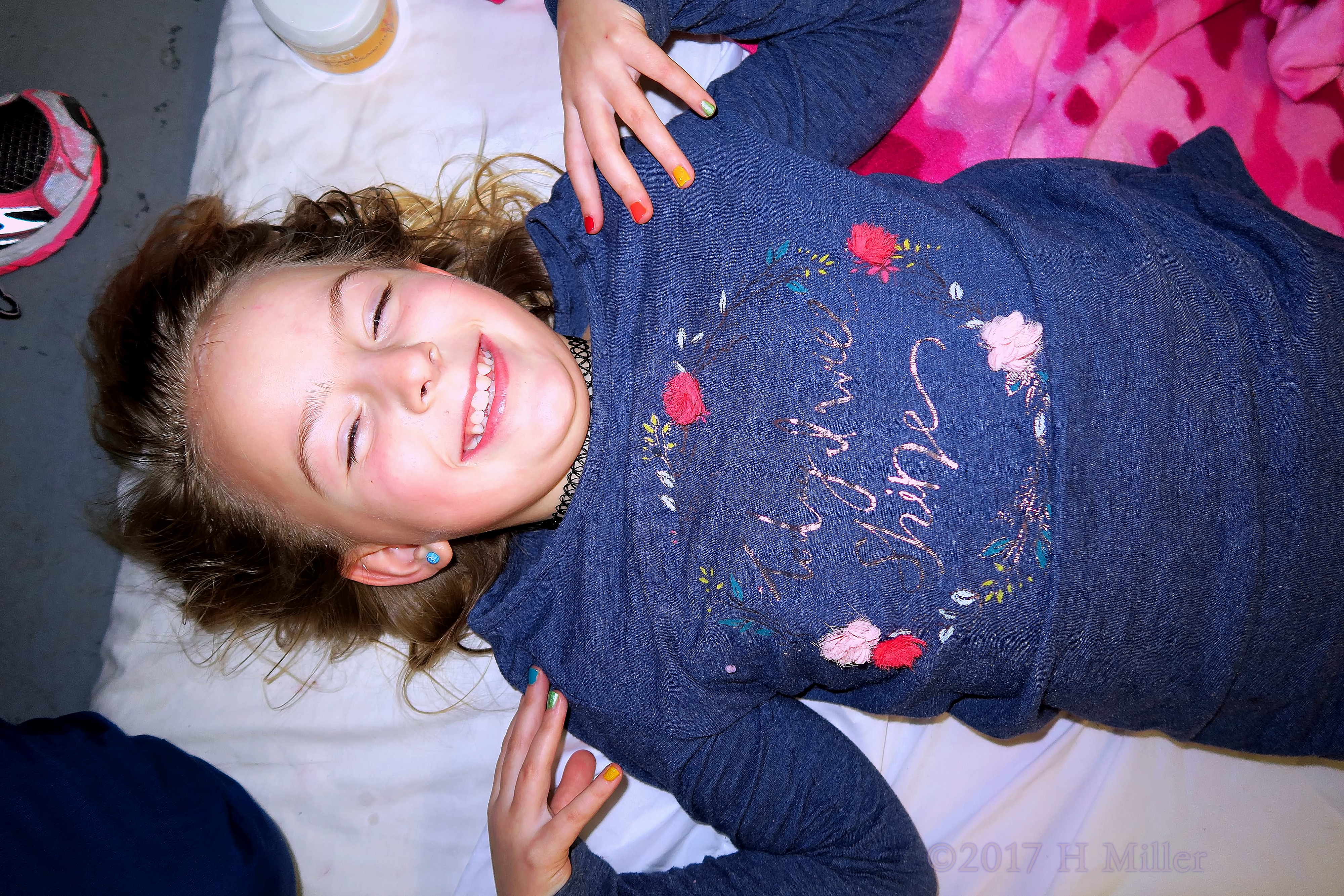 Elation Before Her Kids Facial!!! Elation Before Her Kids Facial!!!