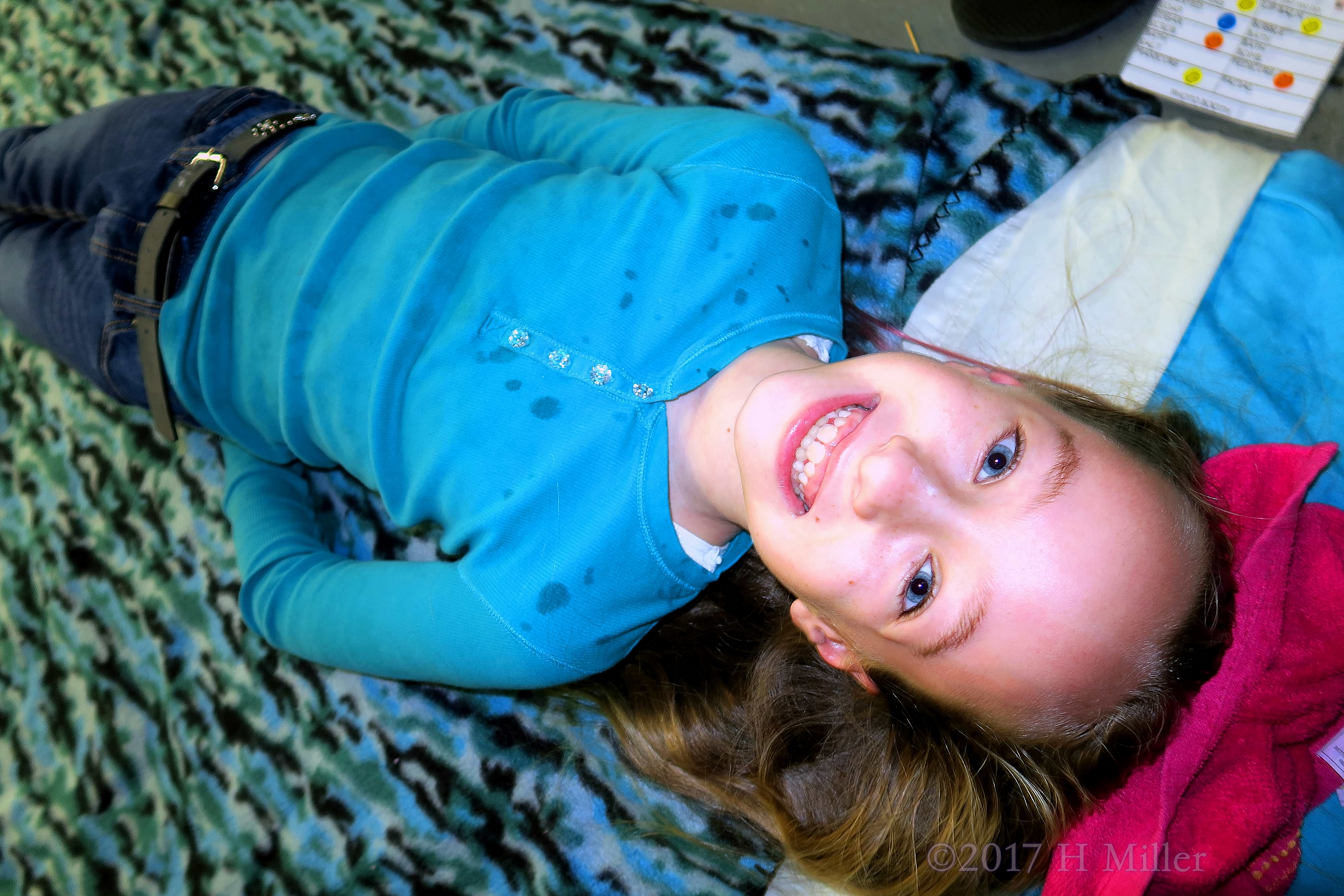 The Time Just Passes By When You're Having Fun, Especially When You're Getting A Kids Facial! The Time Just Passes By When You're Having Fun, Especially When You're Getting A Kids Facial!