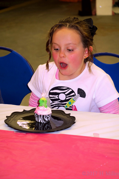 Blowing Out The Birthday Cupcake Candle Topper. Blowing Out The Birthday Cupcake Candle Topper.