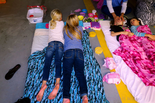 Girls Having Fun During Facials! Girls Having Fun During Facials!