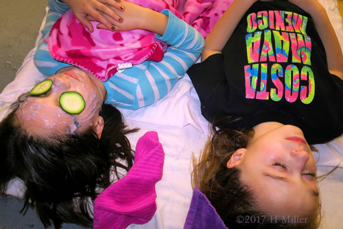 Kids Facials Are A Hit With The Girls Kids Facials Are A Hit With The Girls