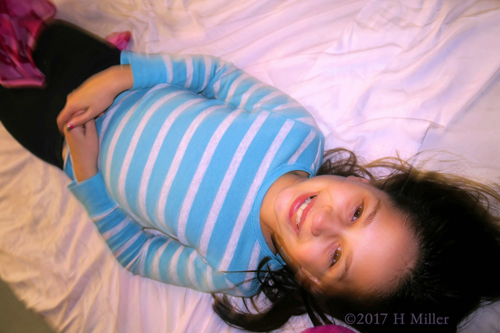 Super Happy After A Cleansing Kids Facial. Super Happy After A Cleansing Kids Facial.