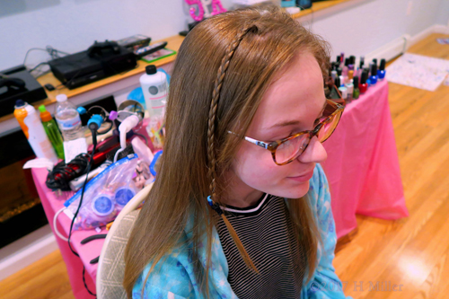 A Tiny Braid In Open Hair, Looks Great! A Tiny Braid In Open Hair, Looks Great!