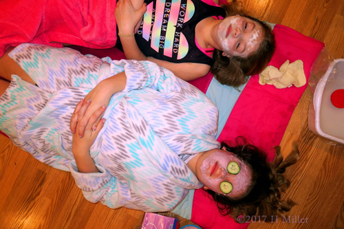 Cucumbers On The Eyes, And Facial Masque! It's So Refreshing! Cucumbers On The Eyes, And Facial Masque! It's So Refreshing!