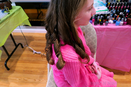 She Is Happy With Her Straight Hair Made Curly!