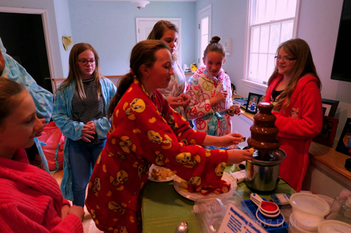 Tempting Delicacies Still Have The Attention Of The Girls!