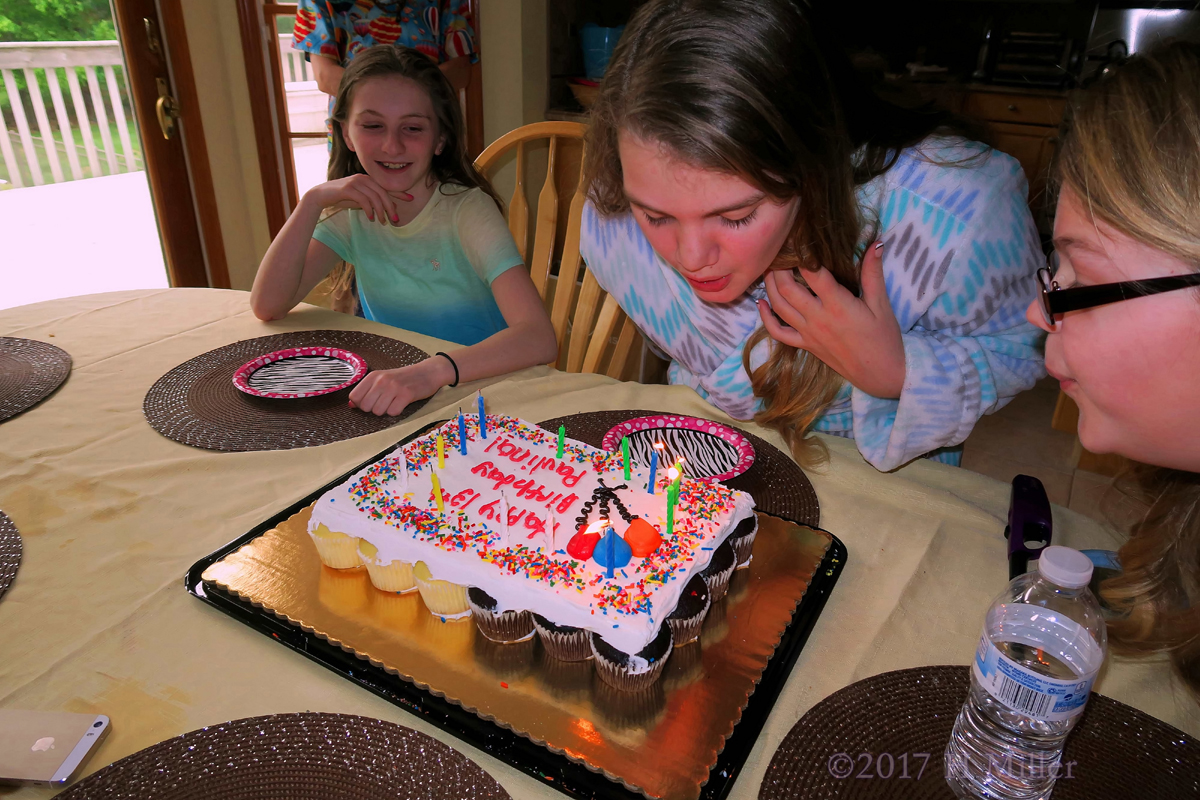 Blowing Out The Candles! 