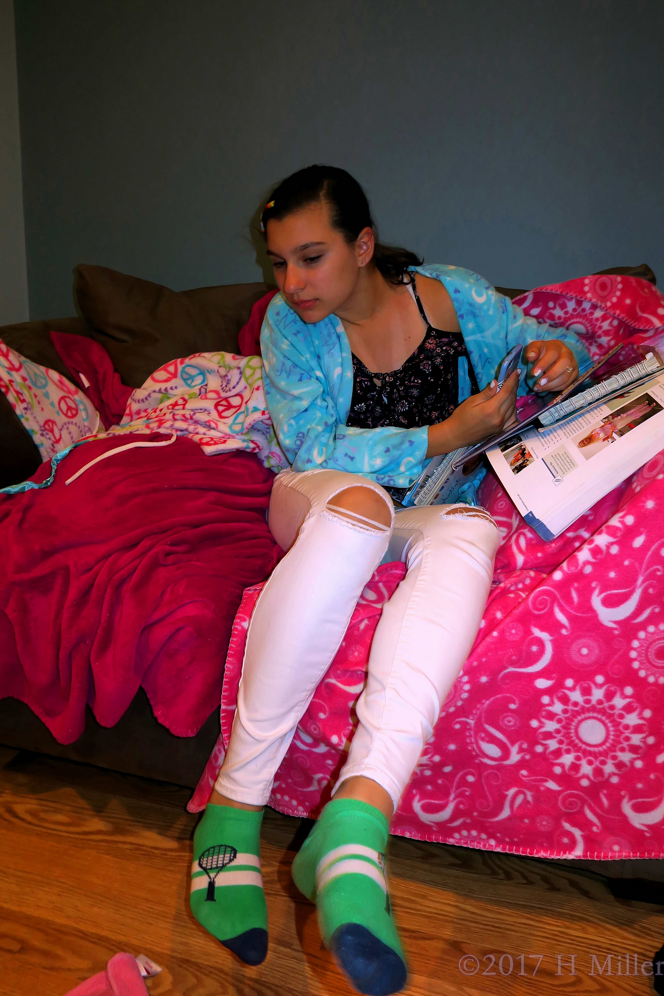 Relaxing On The Couch, Looking At Kids Manicure Nail Design Ideas! Relaxing On The Couch, Looking At Kids Manicure Nail Design Ideas!