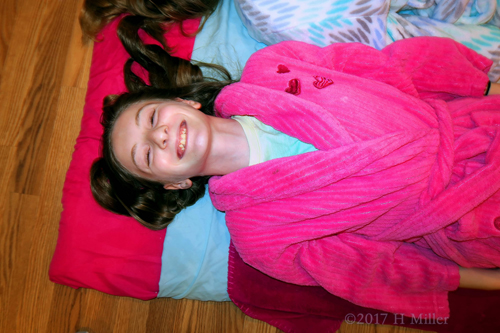 A Picture With A Wide Smile Before Her Kids Facial! A Picture With A Wide Smile Before Her Kids Facial!