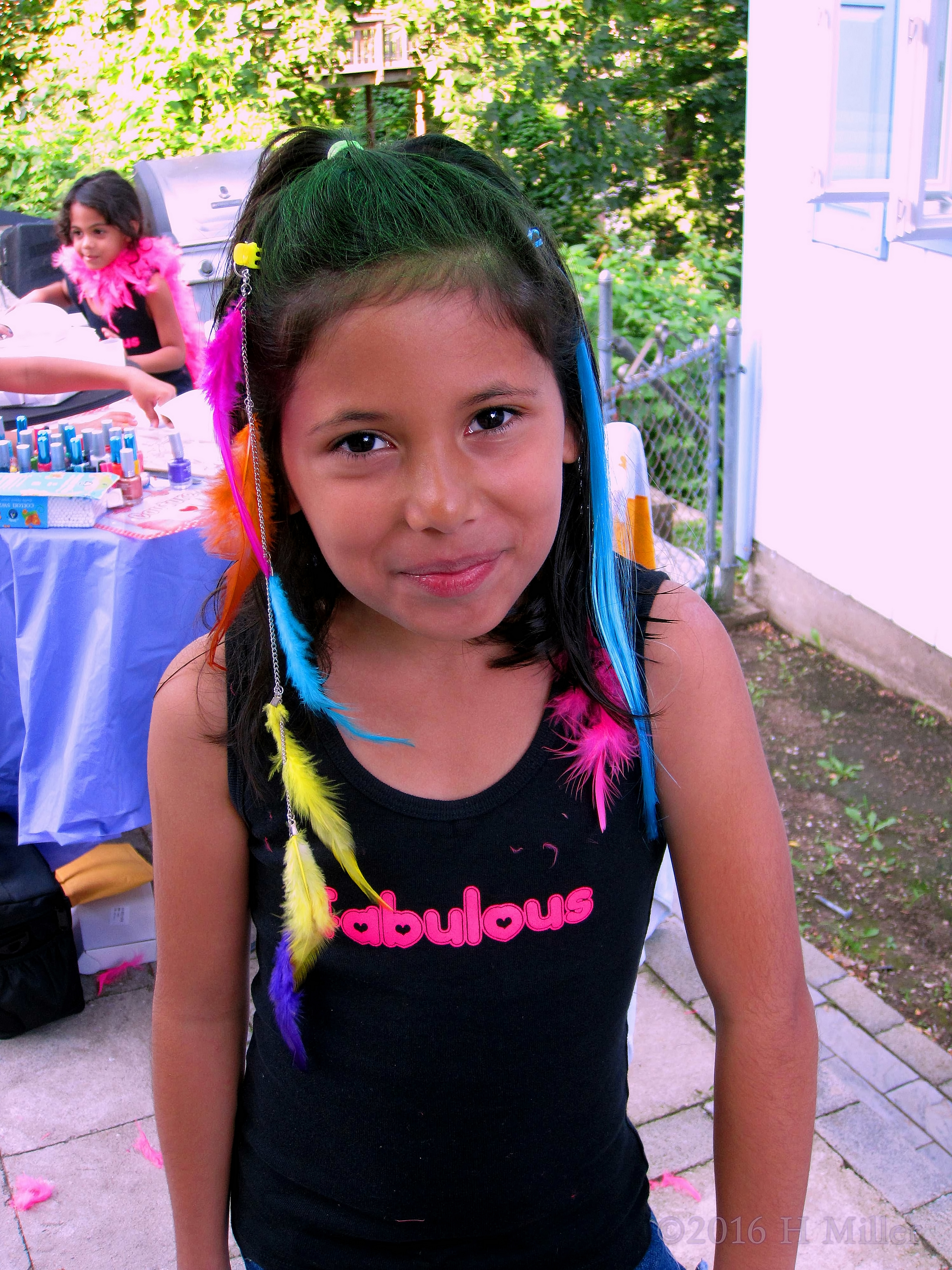 Cute Girls Spa Party Hair Decorations Cute Girls Spa Party Hair Decorations