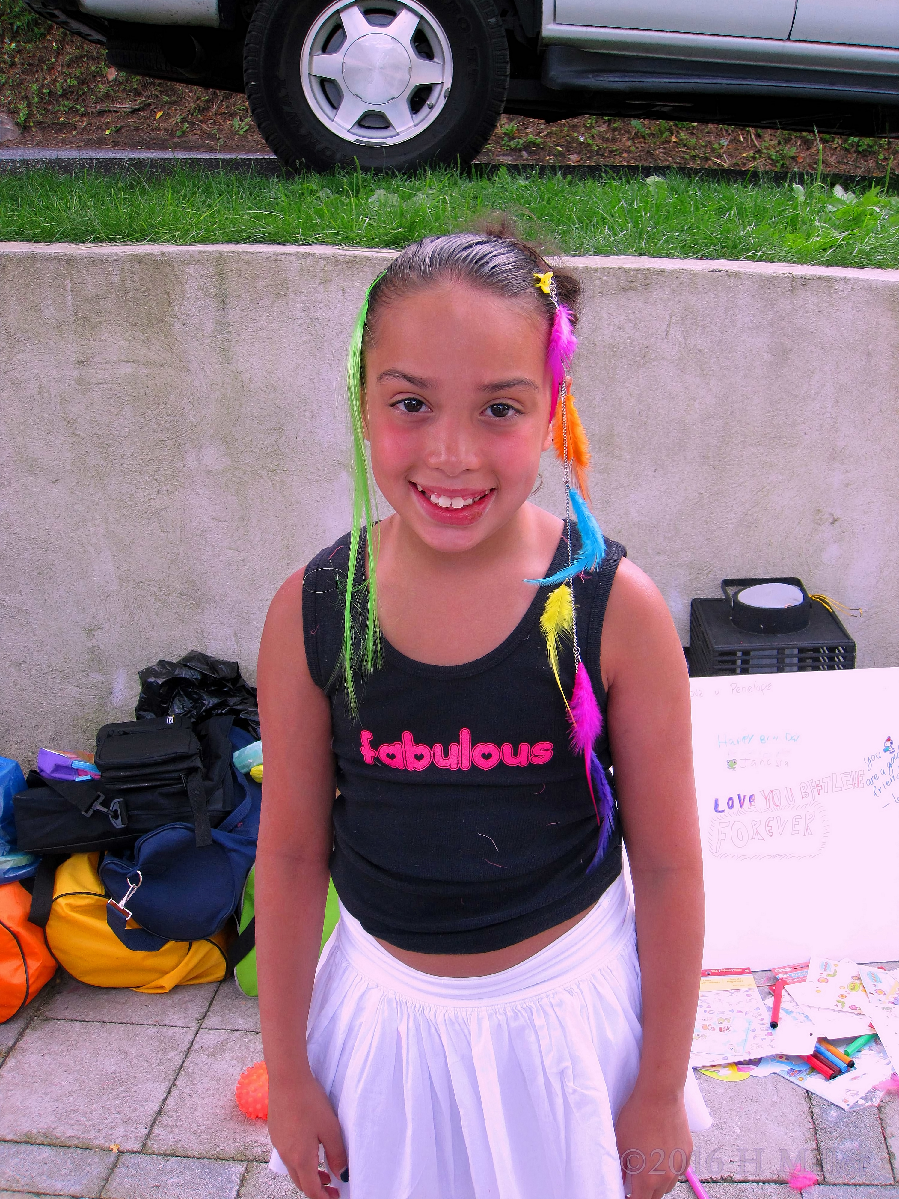Fabulous Kids Rainbow Hair Extensions Fabulous Kids Rainbow Hair Extensions