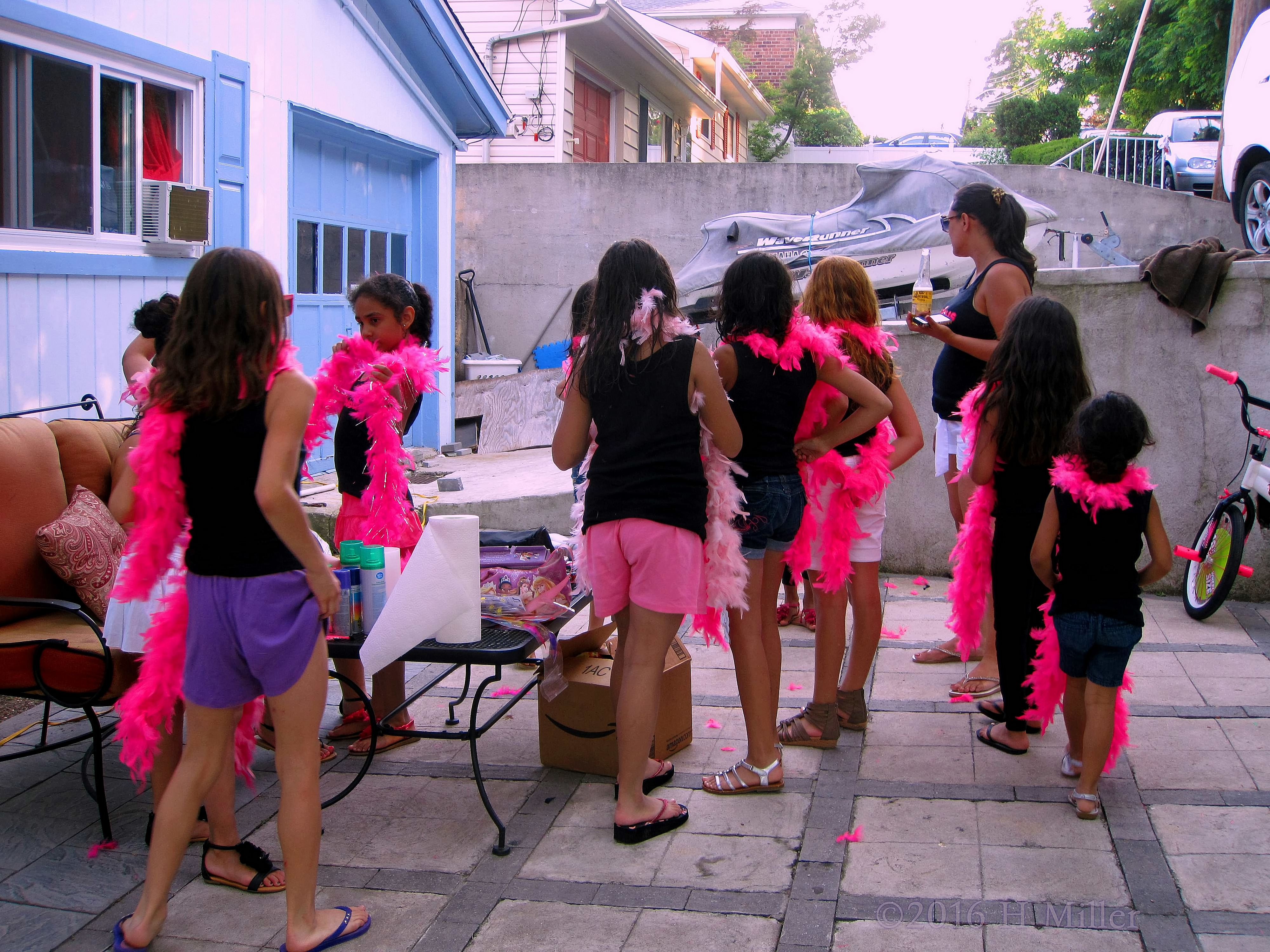 Guests Are Arriving For The Kids Party Guests Are Arriving For The Kids Party