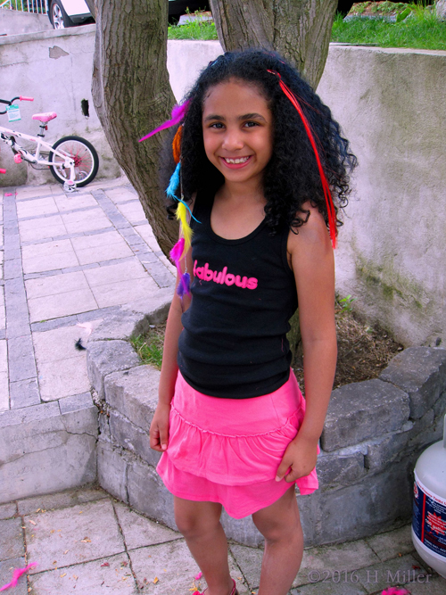 Awesome Feather Extensions And Custom T Shirts! Awesome Feather Extensions And Custom T Shirts!